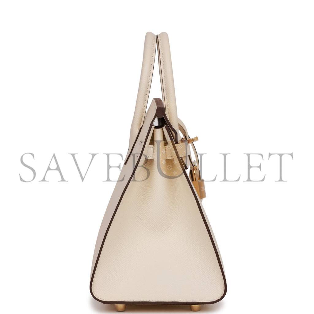 H**mes birkin sellier 25 nata epsom gold hardware handmade (25cm)