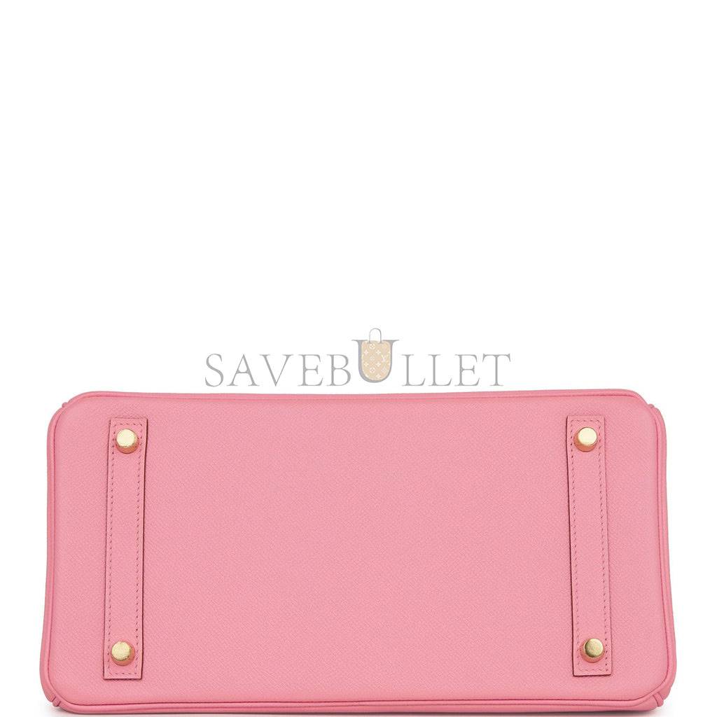 H**mes birkin 30 rose confetti epsom gold hardware (30cm)