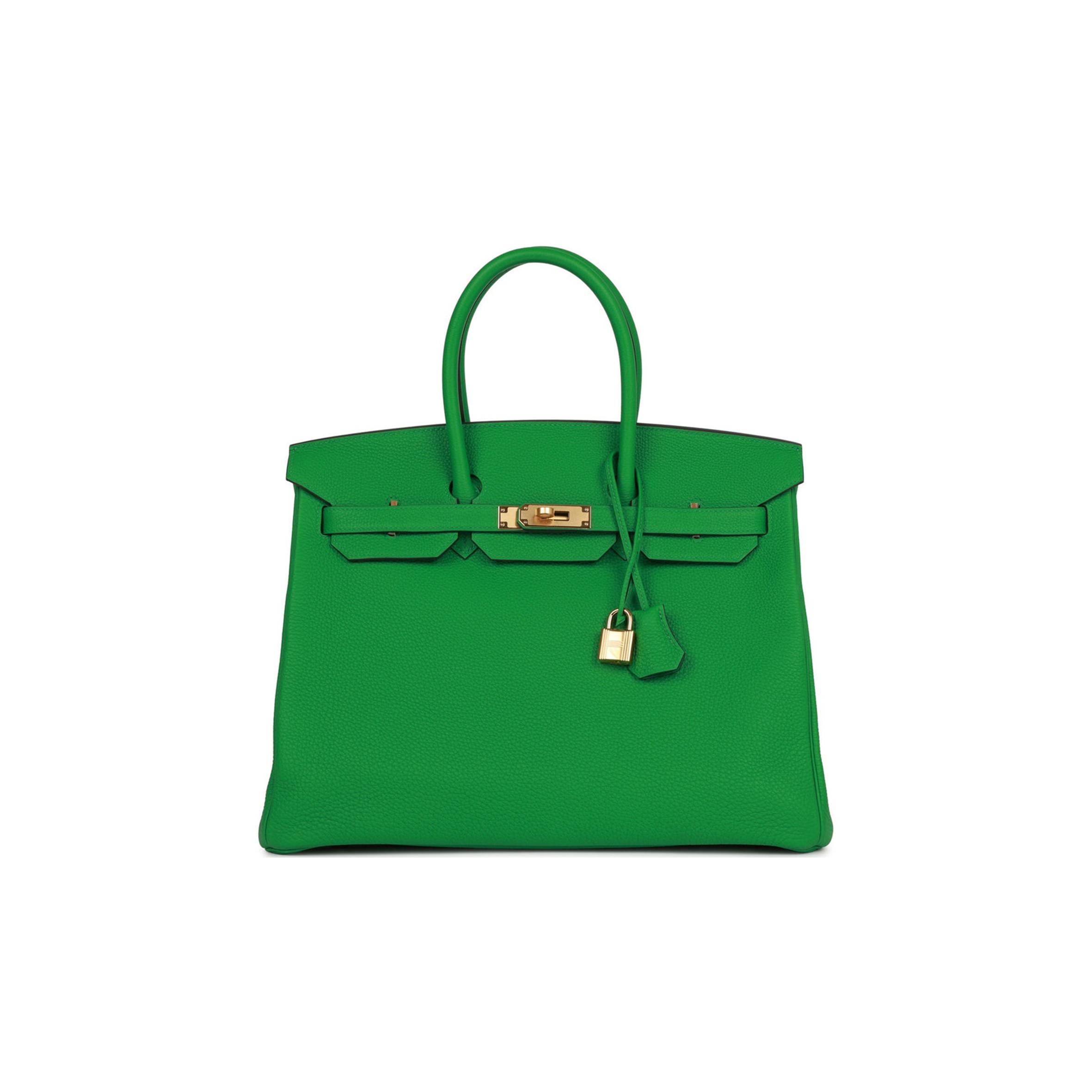 H**mes birkin 35 bamboo togo gold hardware 39793218060382 (35cm)