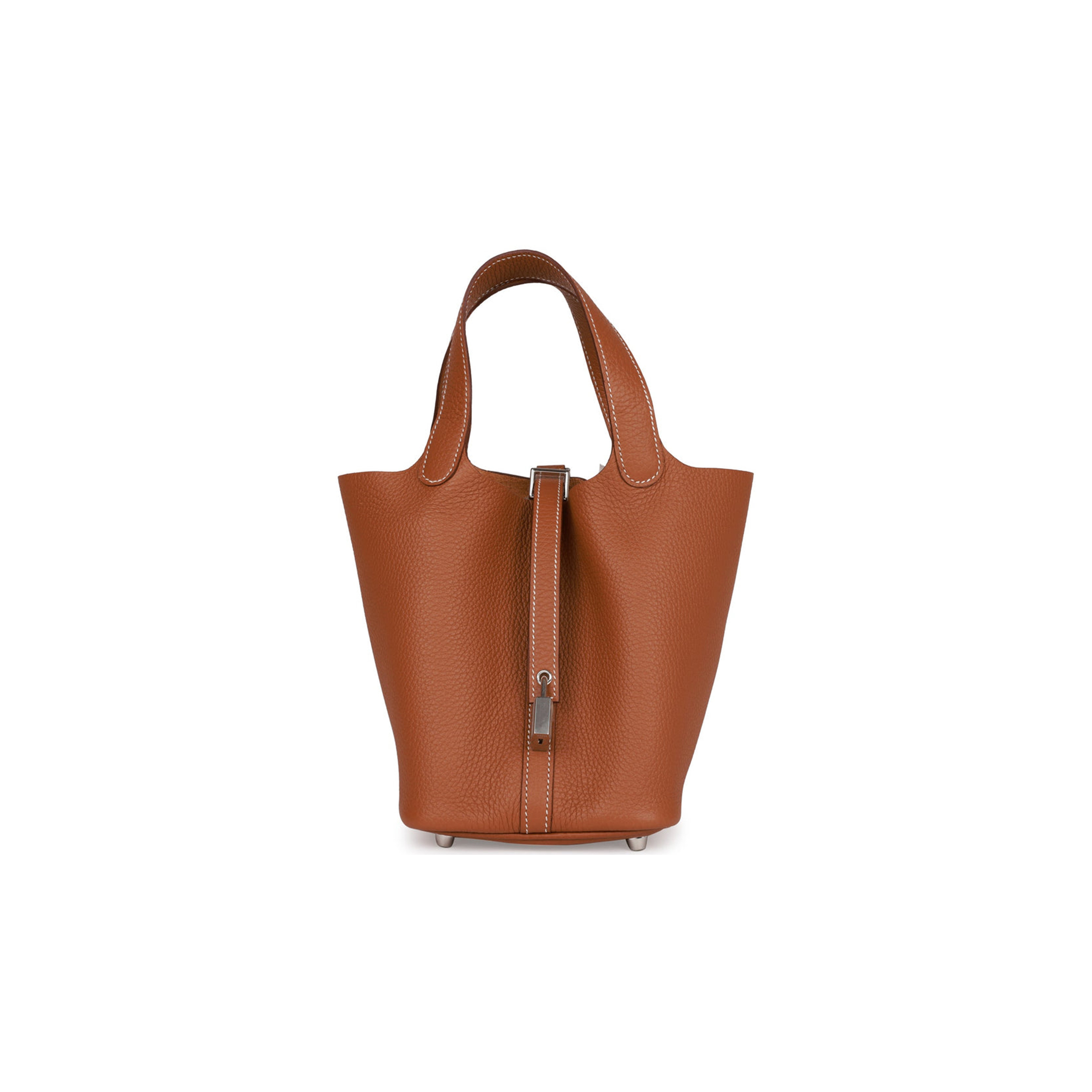 H**mes picotin lock 18 gold clemence palladium hardware (18*13*18cm)