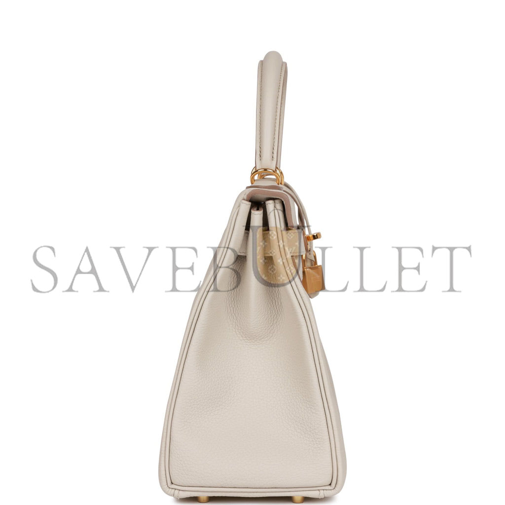 H**mes kelly retourne 28 beton togo gold hardware (28*22*10cm)
