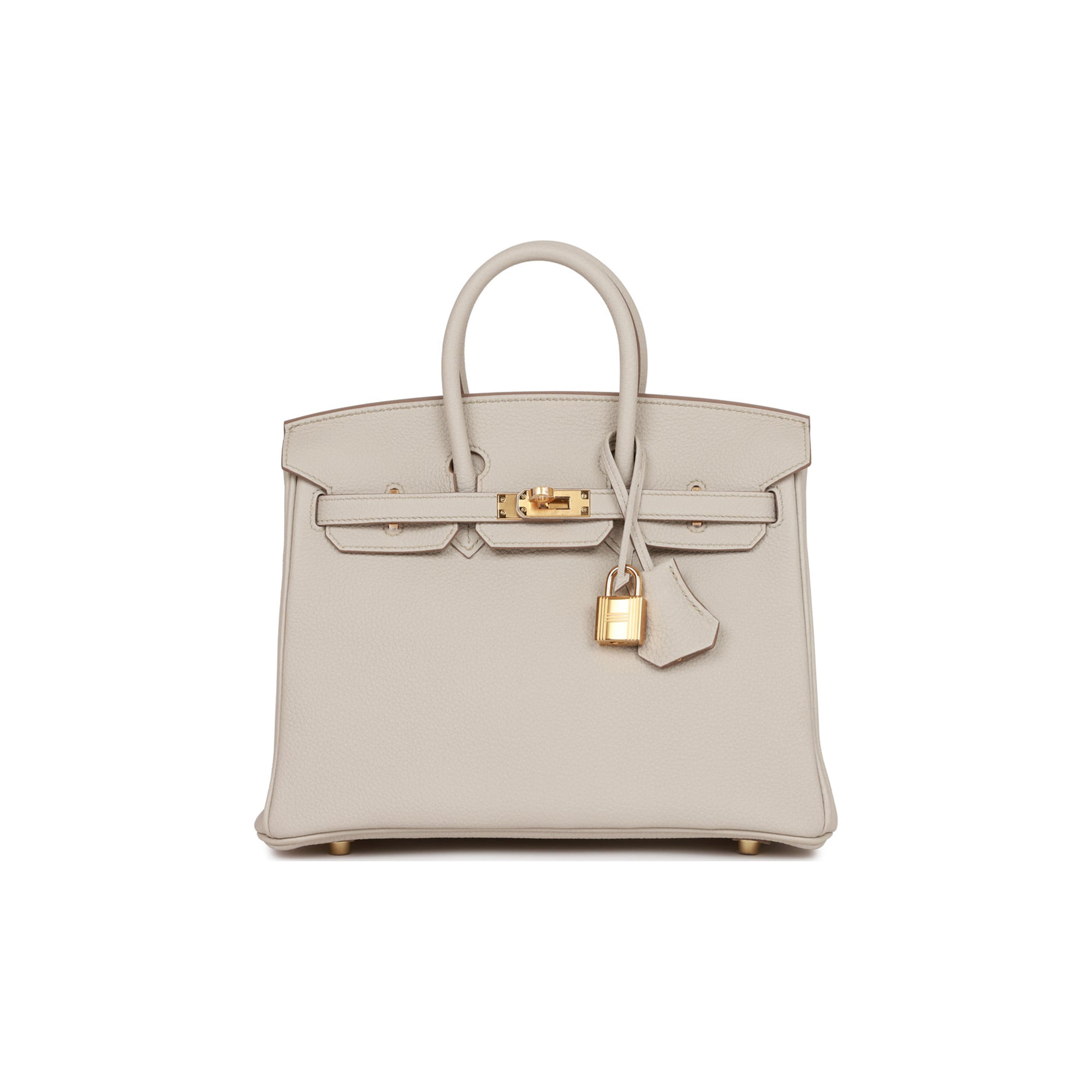 H**mes birkin 25 beton togo gold hardware handmade(25*19*12cm)