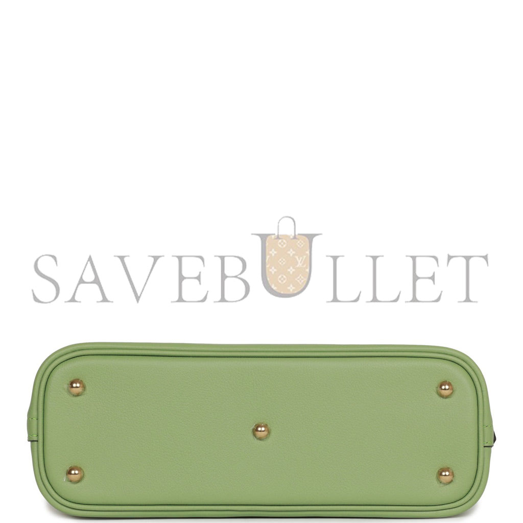 H**mes 1923 bolide 25 white evercolor verso palladium hardware (25*20*10cm)