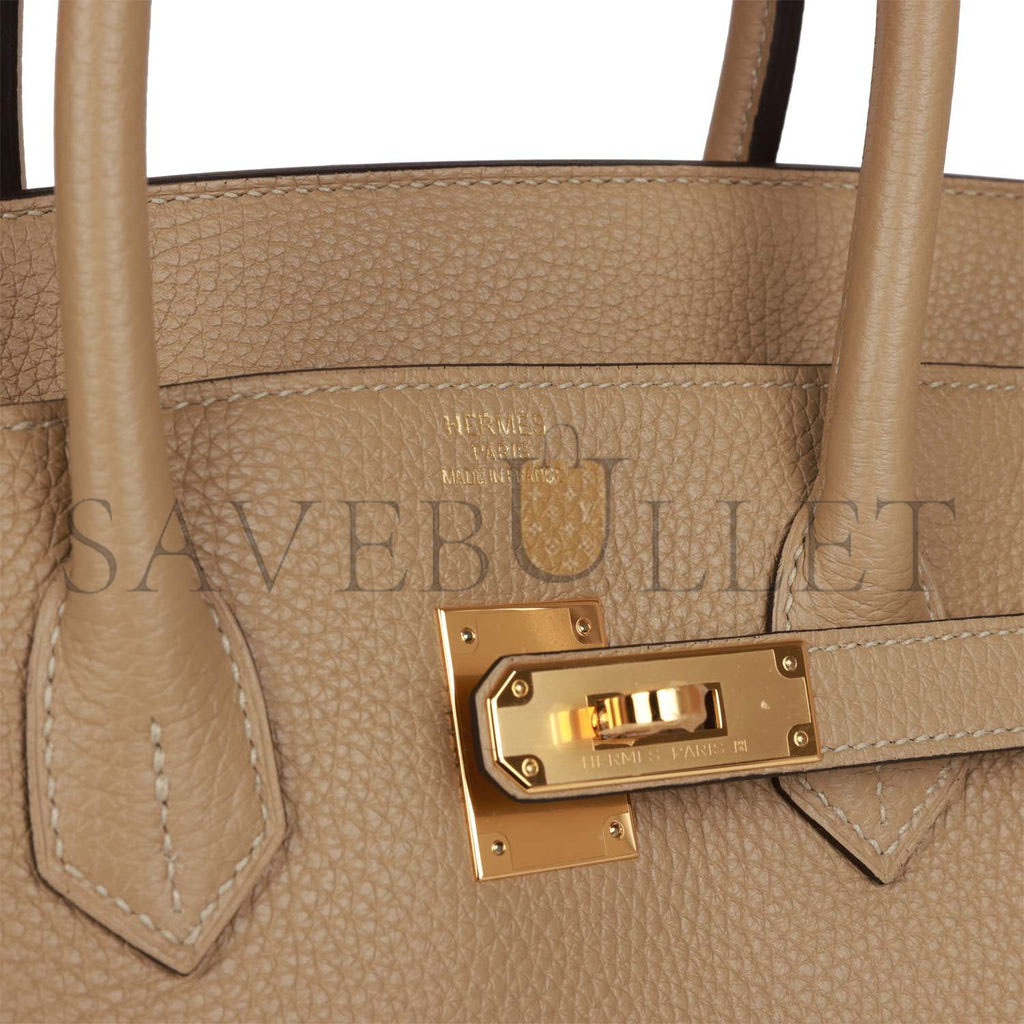 H**mes birkin 35 trench clemence gold hardware 39867966652510 (35cm)