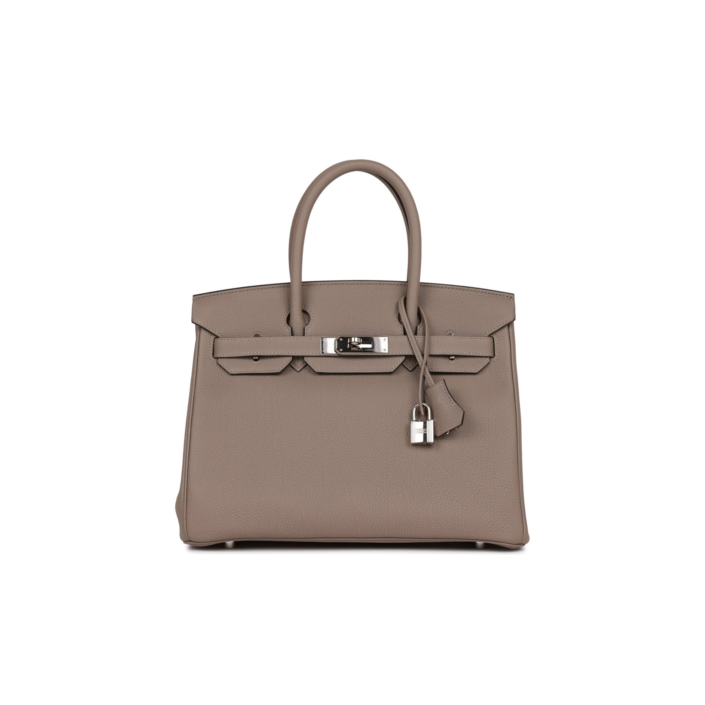 H**mes birkin 30 gris asphalte togo palladium hardware (30cm)