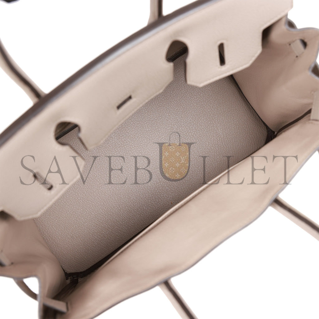 H**mes birkin 30 gris asphalte togo palladium hardware (30cm)