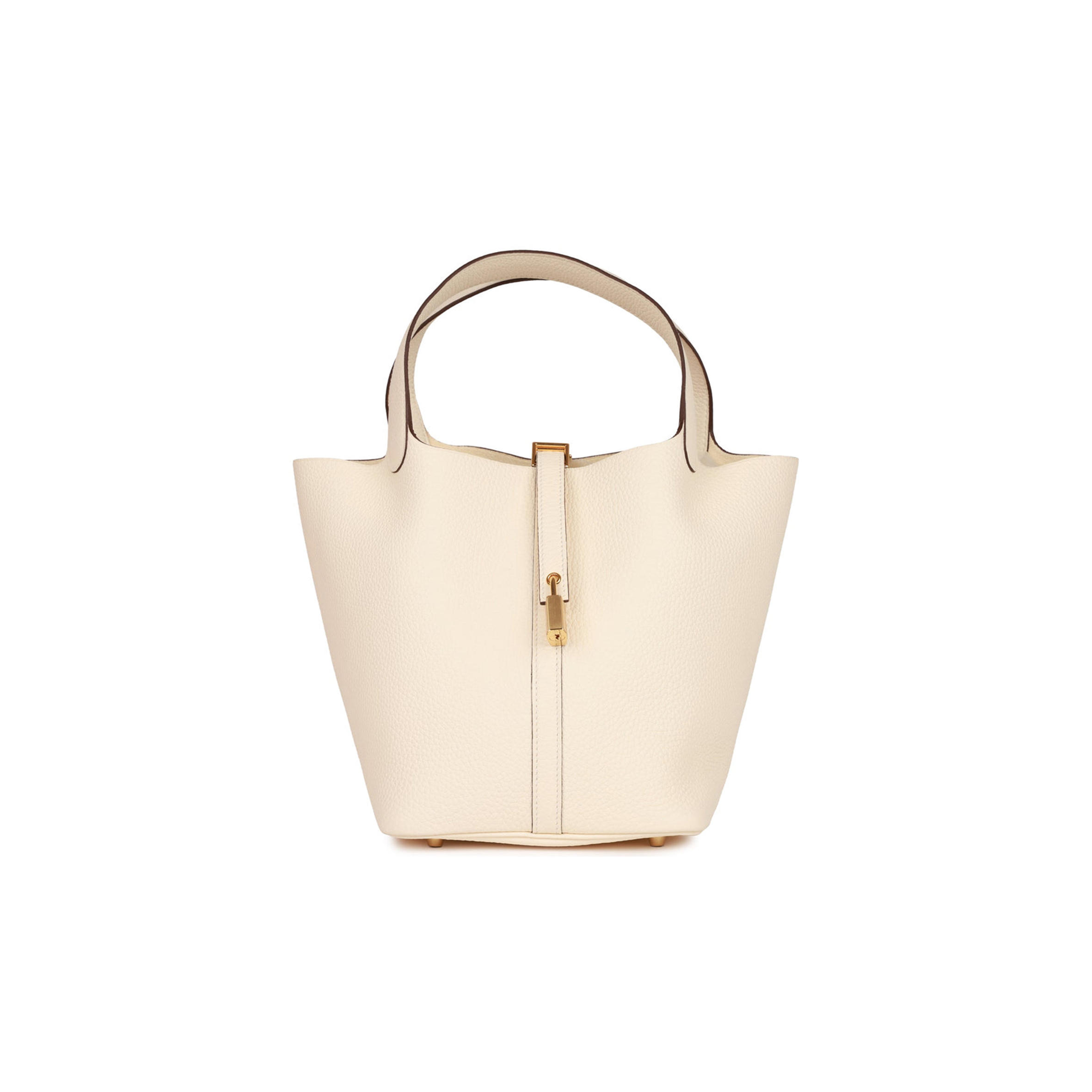 H**mes picotin lock 22 nata clemence gold hardware (22*21*18cm)