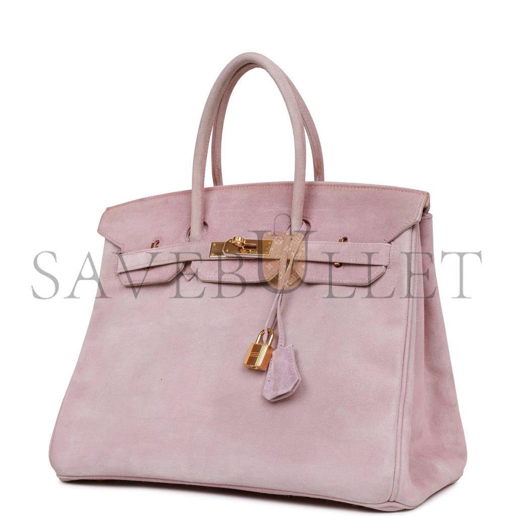 H**mes birkin 35 lilac doblis gold hardware (35cm)