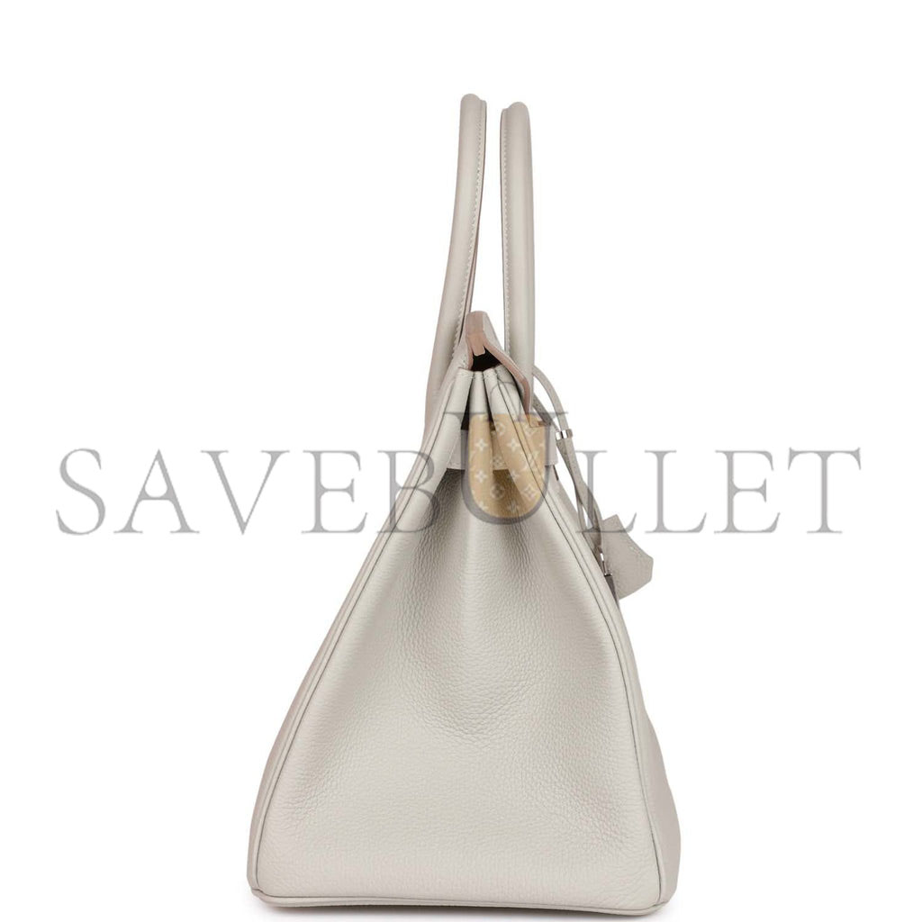 H**mes birkin 35 gris perle togo palladium hardware 39882110468190 (35cm)