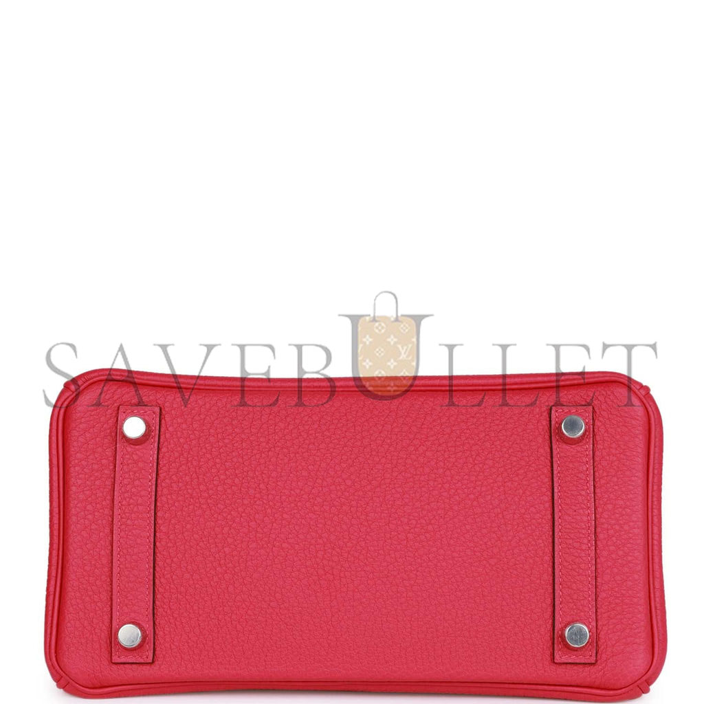 H**mes birkin 25 rose mexico togo palladium hardware (25cm)