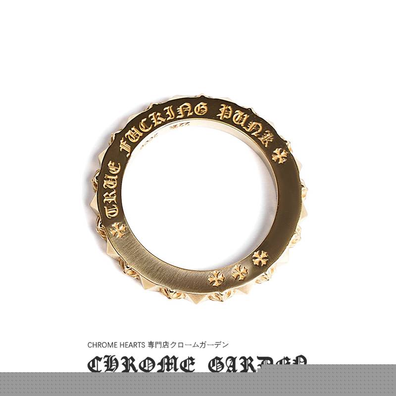 Ch**me He**ts 22k gold true fucking punk ring