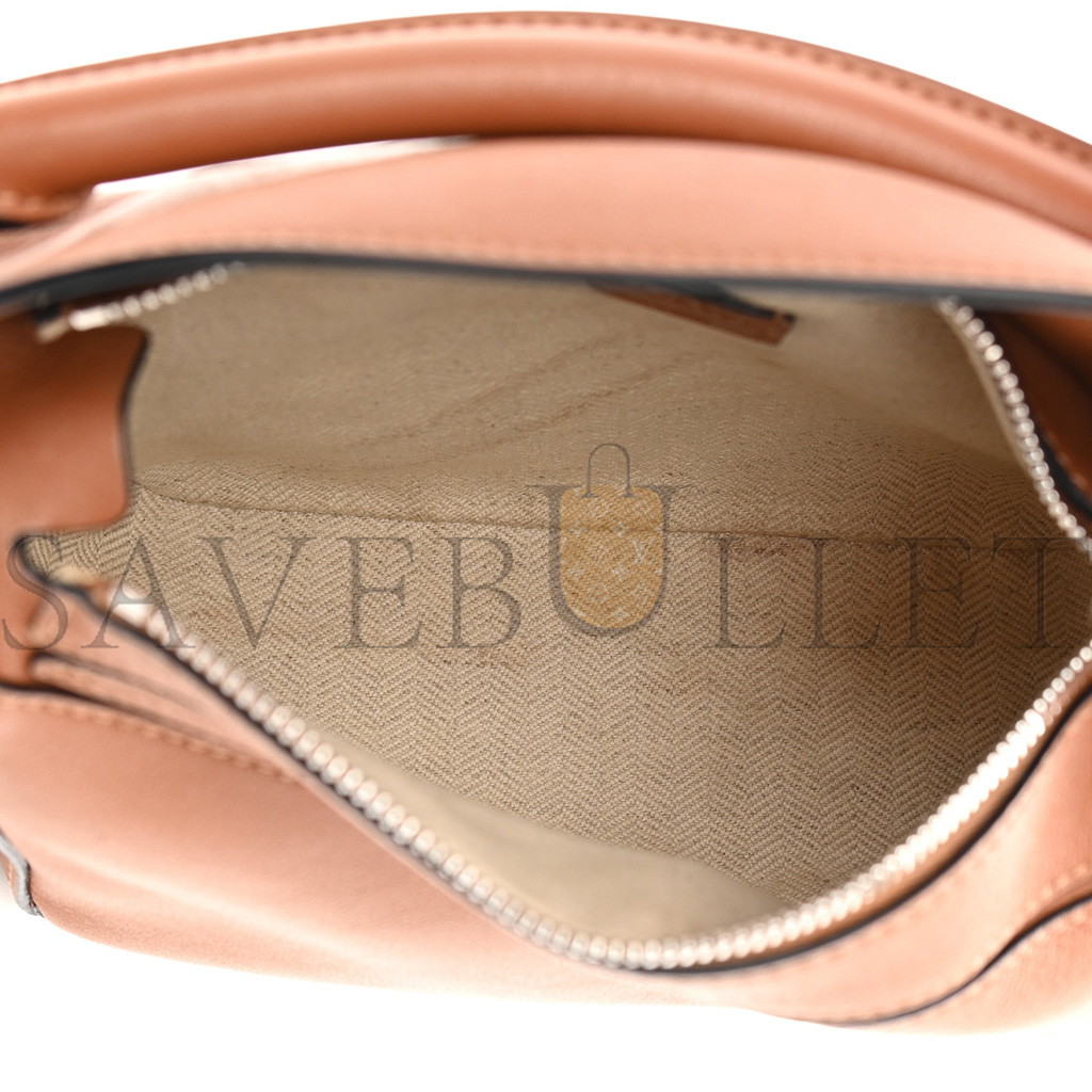 l*ew* calfskin mini puzzle bag tan (18*12.5*8cm)