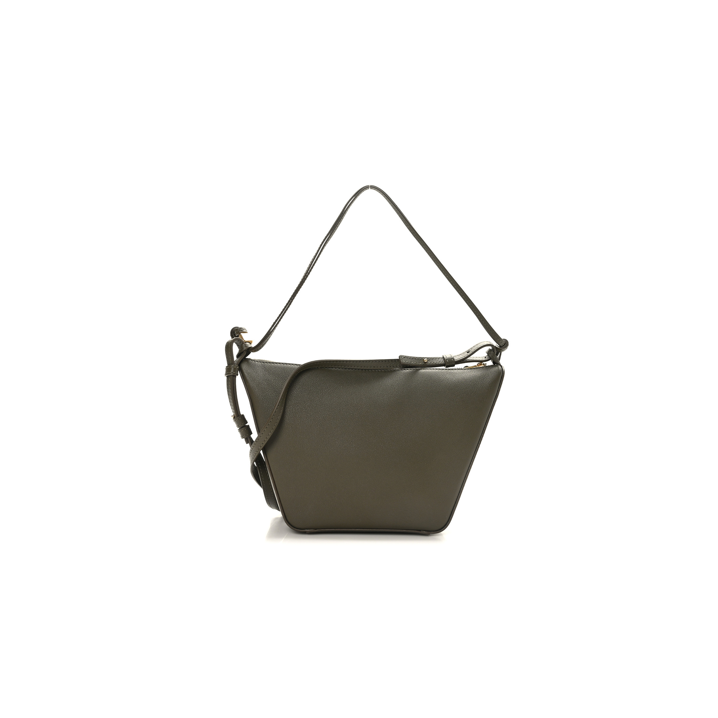 l*ew* calfskin mini hammock hobo vintage khaki (17*17*10cm)