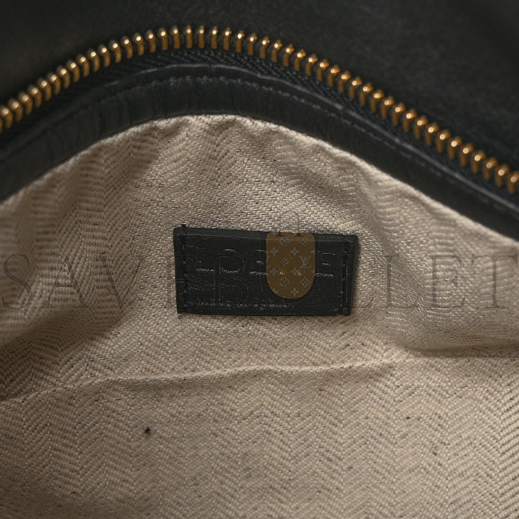 l*ew* calfskin puzzle hobo black (29*14*11cm)