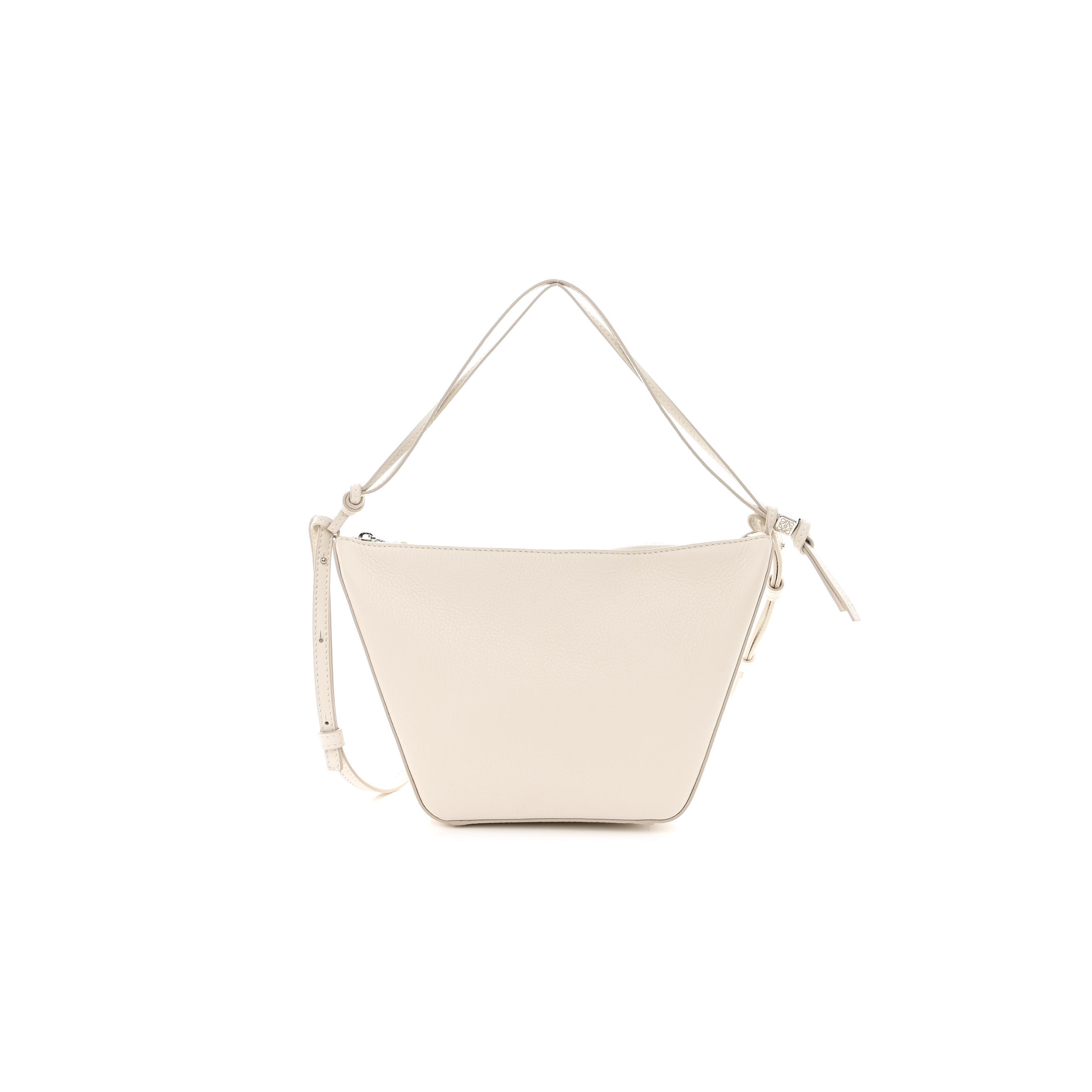 l*ew* calfskin mini hammock hobo soft white (17*17*10cm)