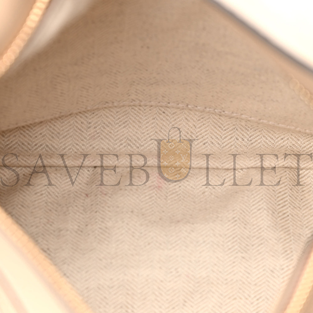 l*ew* calfskin small puzzle bag dusty beige soft white (24*16.5*10.5cm)