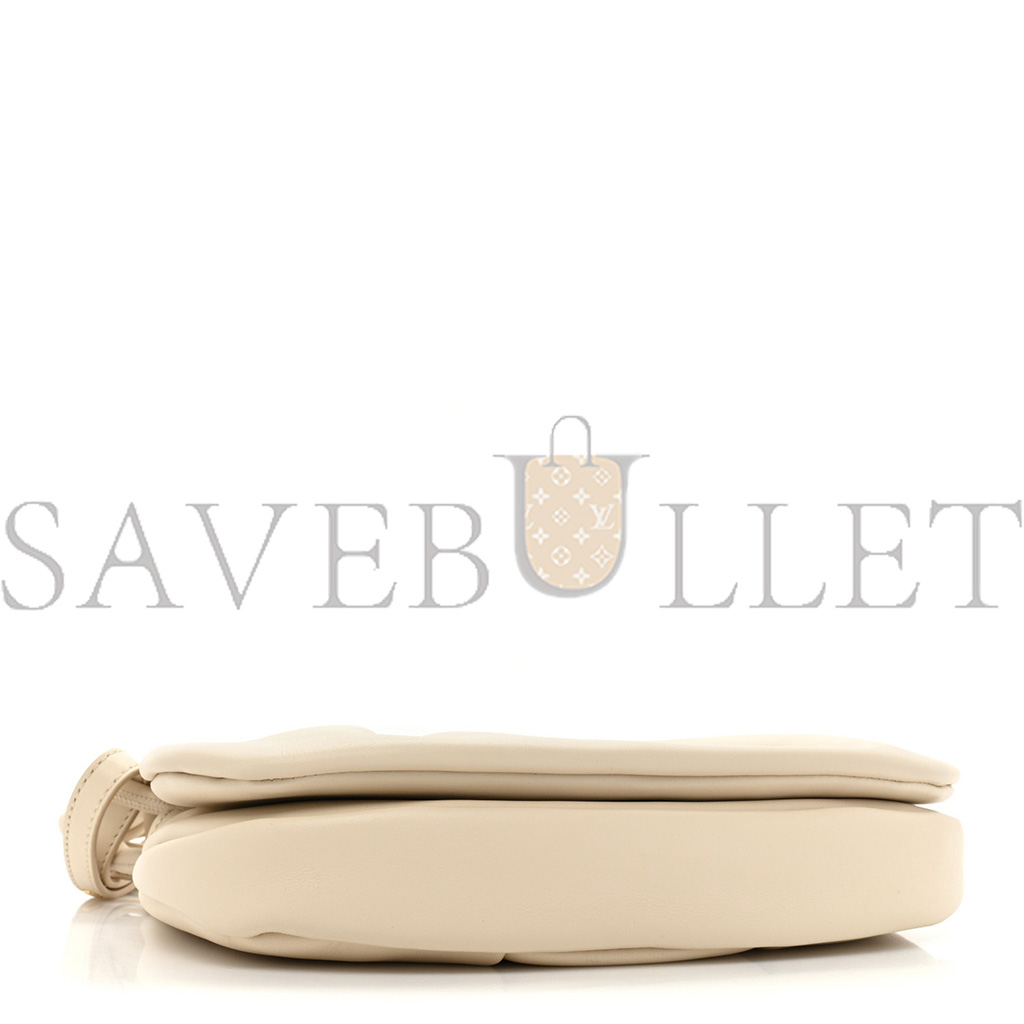 l*ew* shiny nappa calfskin paseo satchel angora (24*18*6cm)