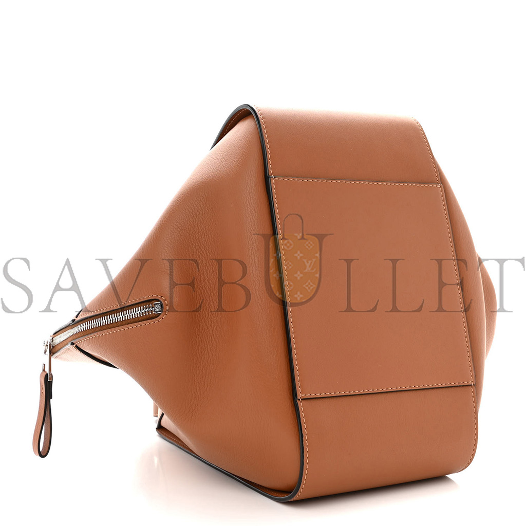 l*ew* calfskin small hammock shoulder bag tan (30*25*13.5cm)
