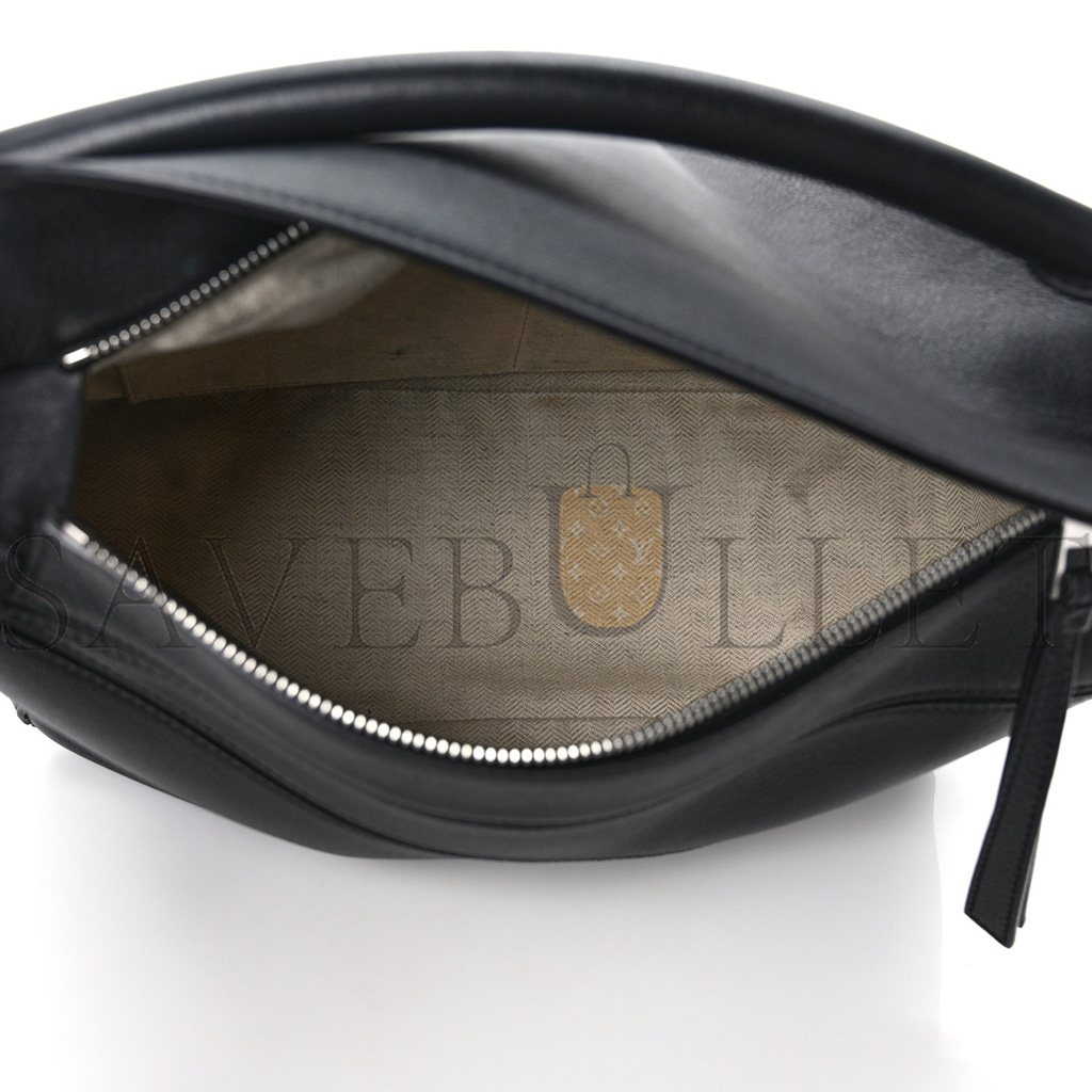 l*ew* calfskin medium puzzle bag black (29*19.5*14cm)