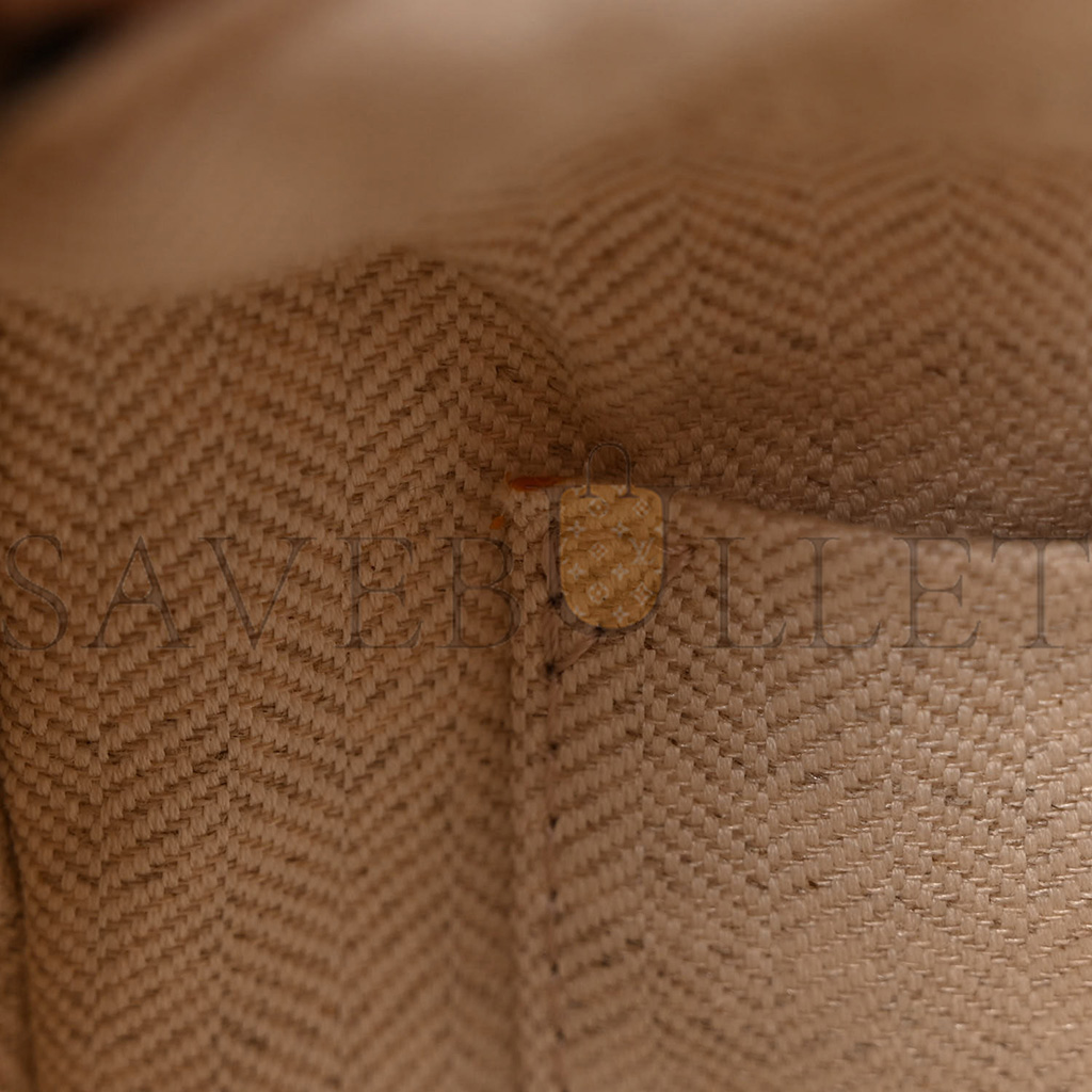 l*ew* calfskin small puzzle bag dusty beige soft white (24*16.5*10.5cm)