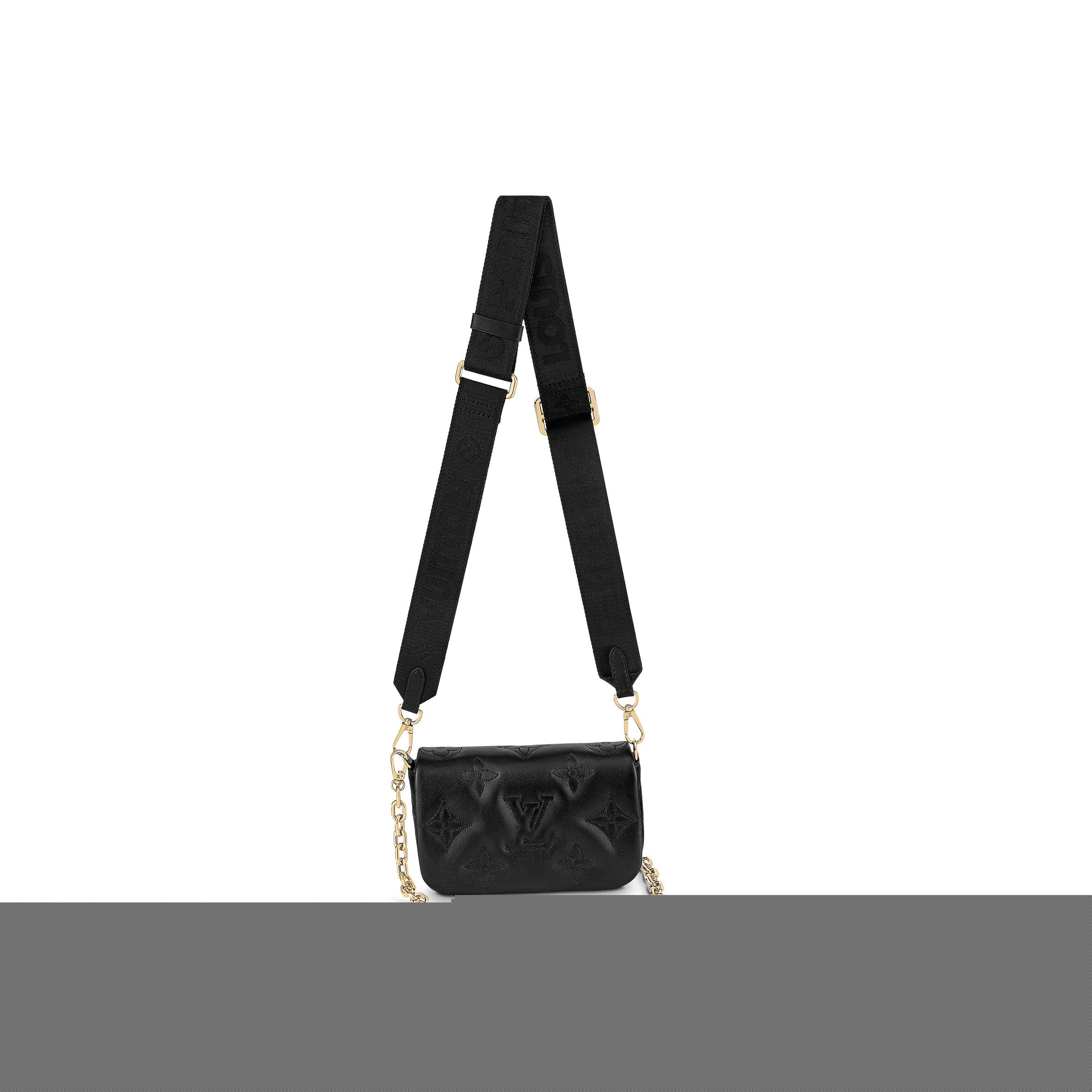 l**is V*t*n wallet on strap bubblegram m81398 (20*12*6cm)