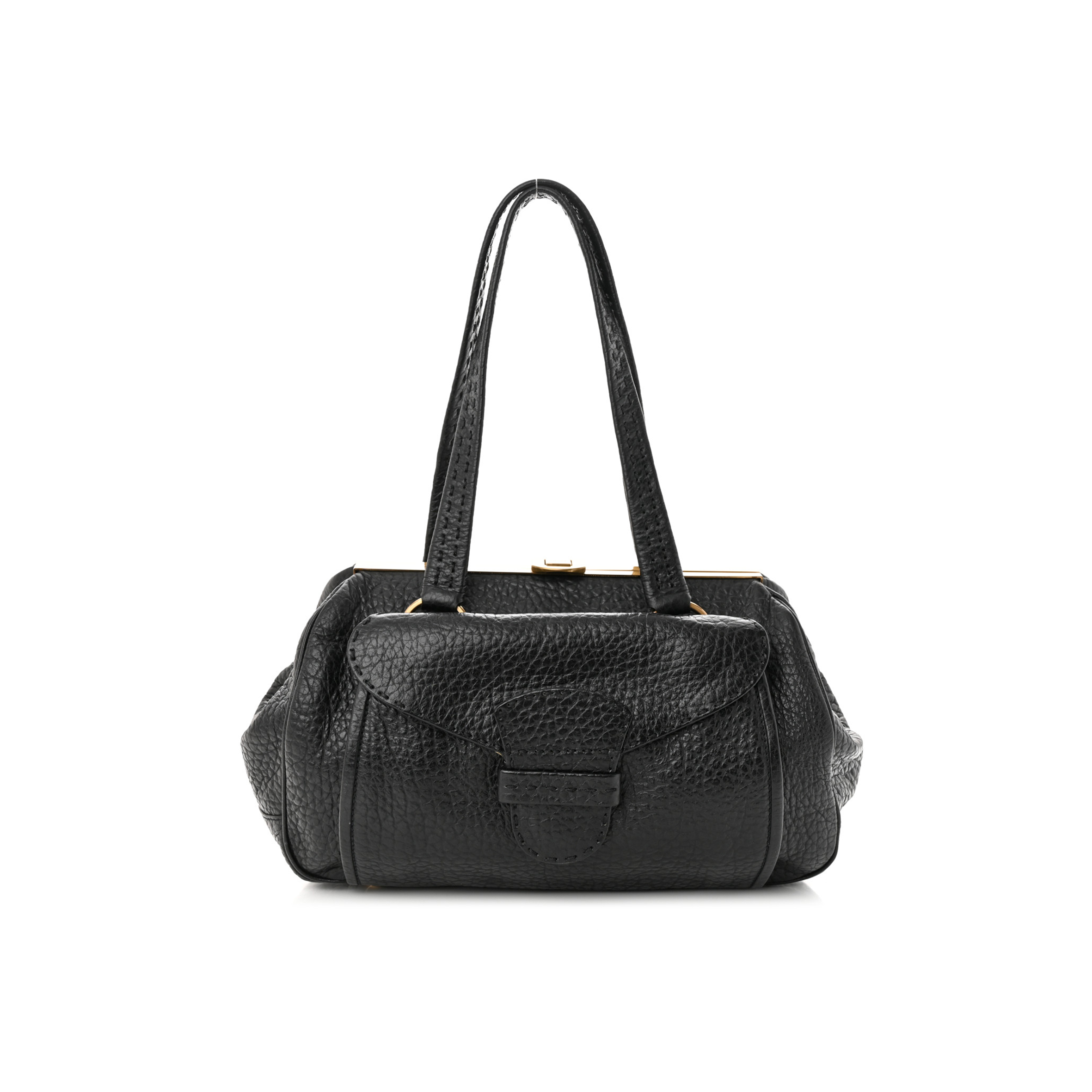 Pra*a cervo berlino satchel black (31*20*15cm)