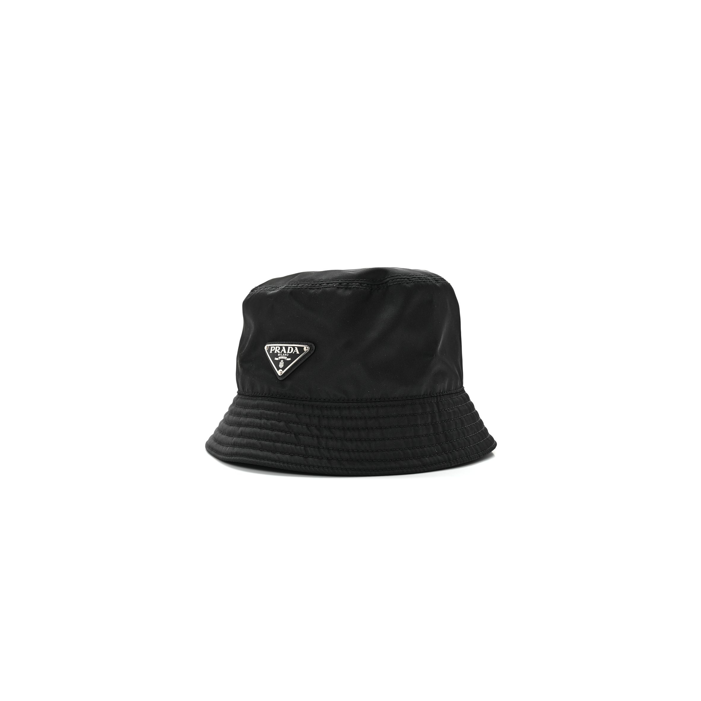 Pra*a re-nylon bucket hat s black