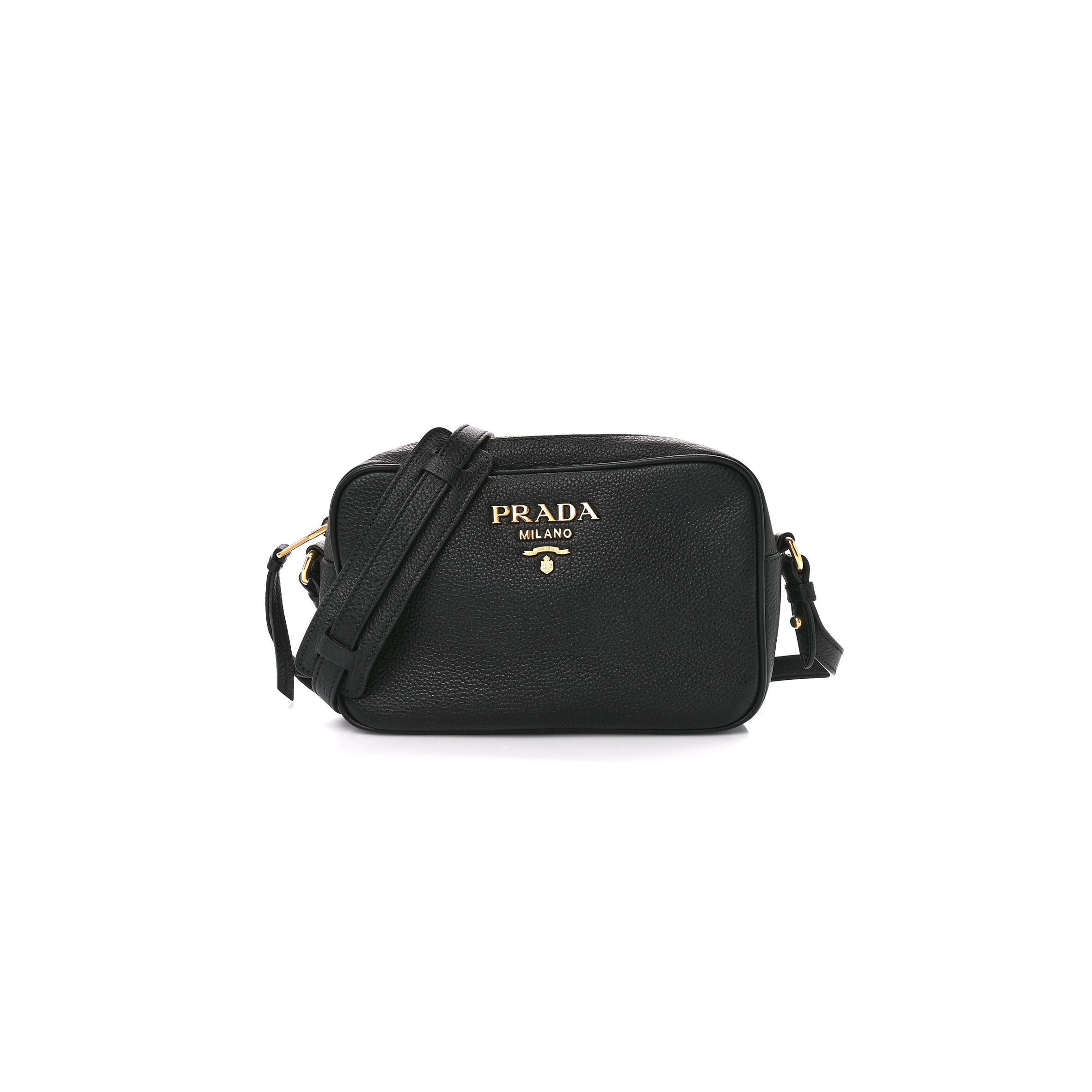 Pra*a vitello phenix camera bag black (20*15*8cm)