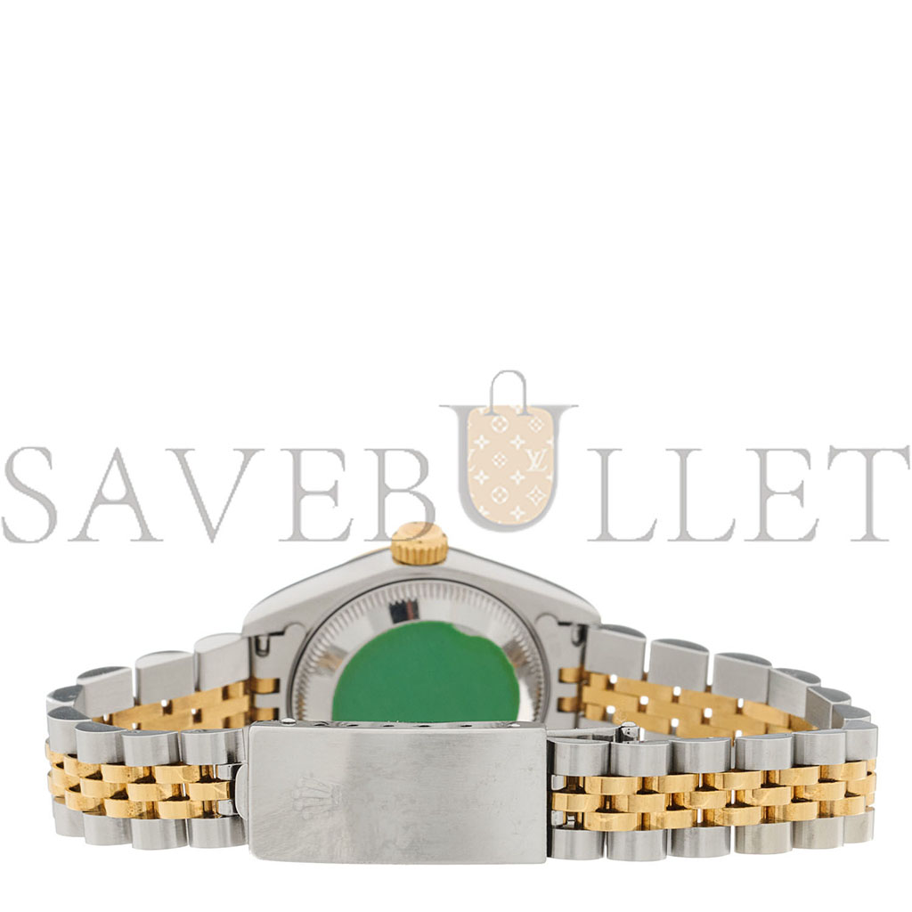 r*l*x stainless steel 18k yellow gold Di*m*nd 26mm oyster perpetual datejust watch champagne jubilee 69173