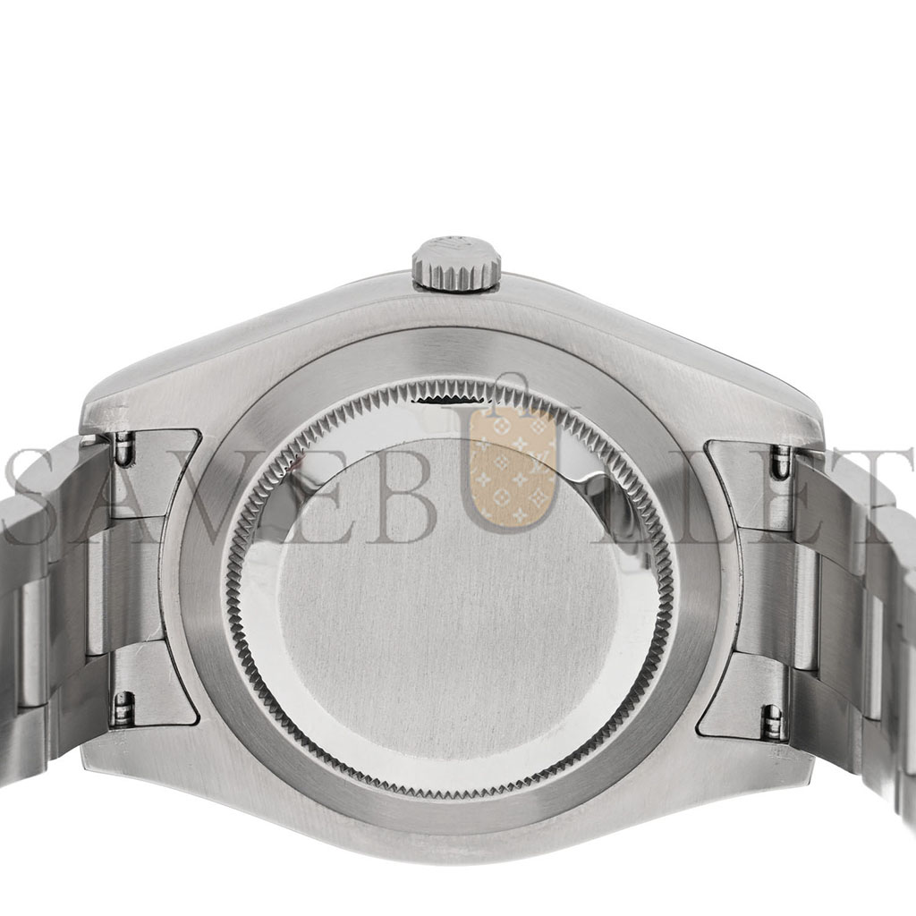 r*l*x stainless steel 18k white gold Di*m*nd 41mm oyster perpetual datejust watch silver 116334