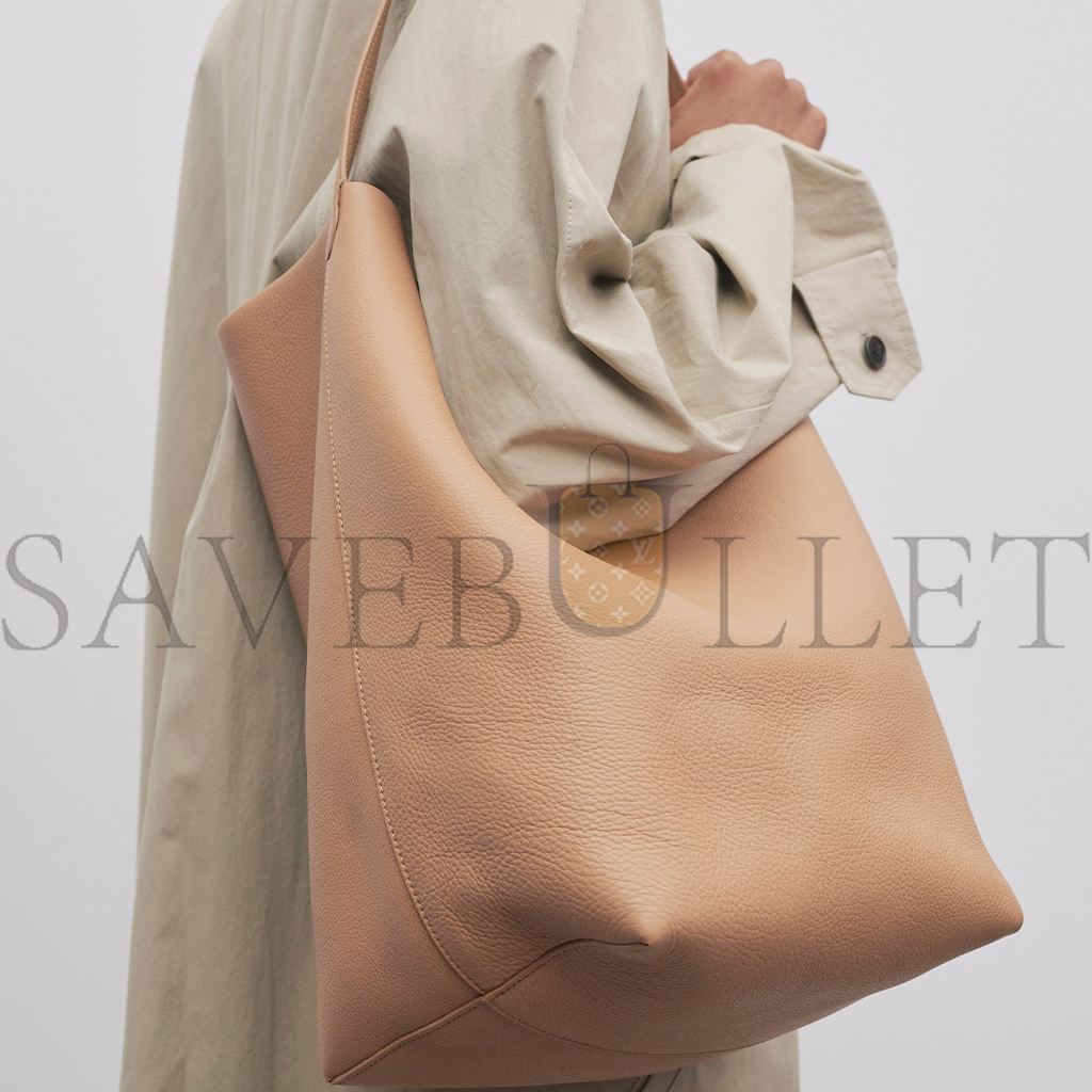T*e R*w large ns park tote bag in leather cinnamon w1273l129cmon (43*38*20cm)