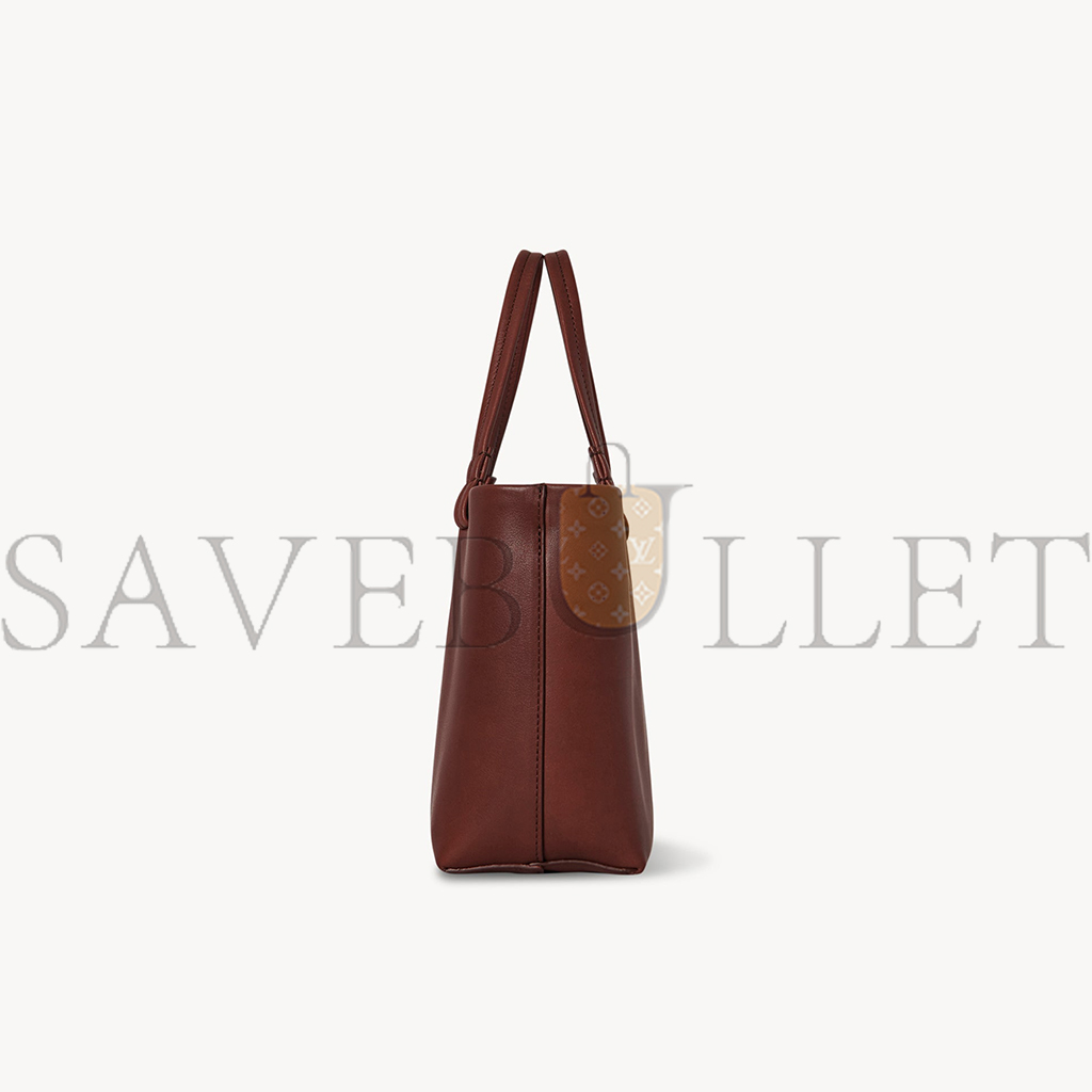 T*e R*w small park tote bag in leather cognac w1199l72cgsg (29*18*10cm)