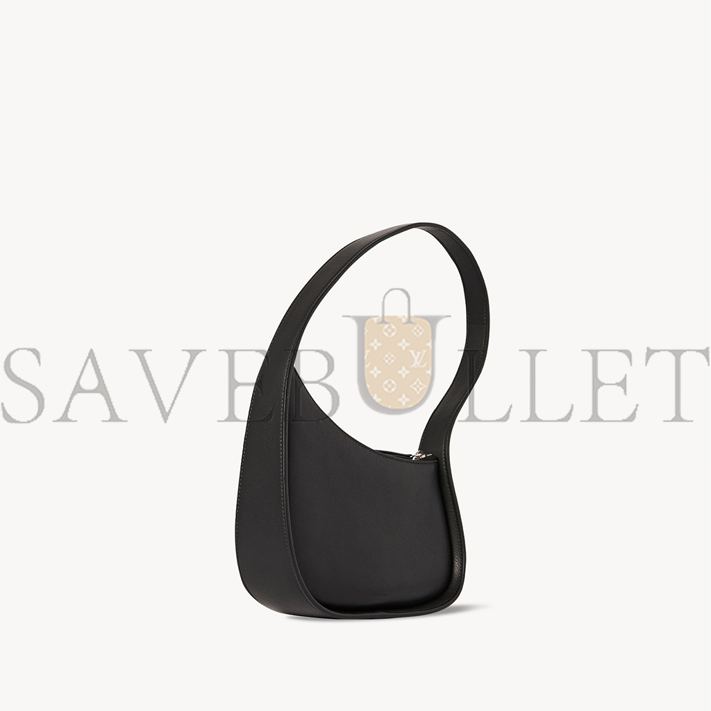 T*e R*w half moon bag in leather black w1249l52blpl (34*20*6cm）
