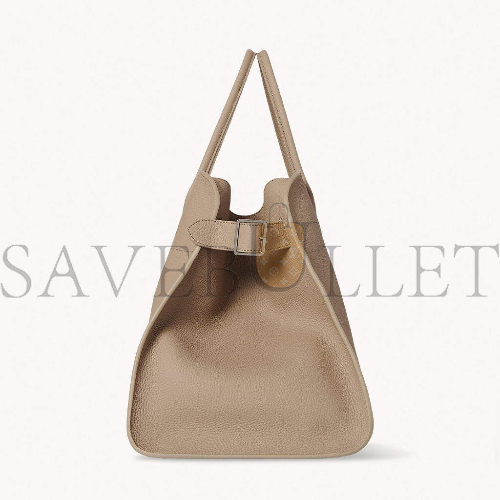 T*e R*w soft margaux 17 bag in leather dark taupe w1254l133dtpl (43*30*25cm)