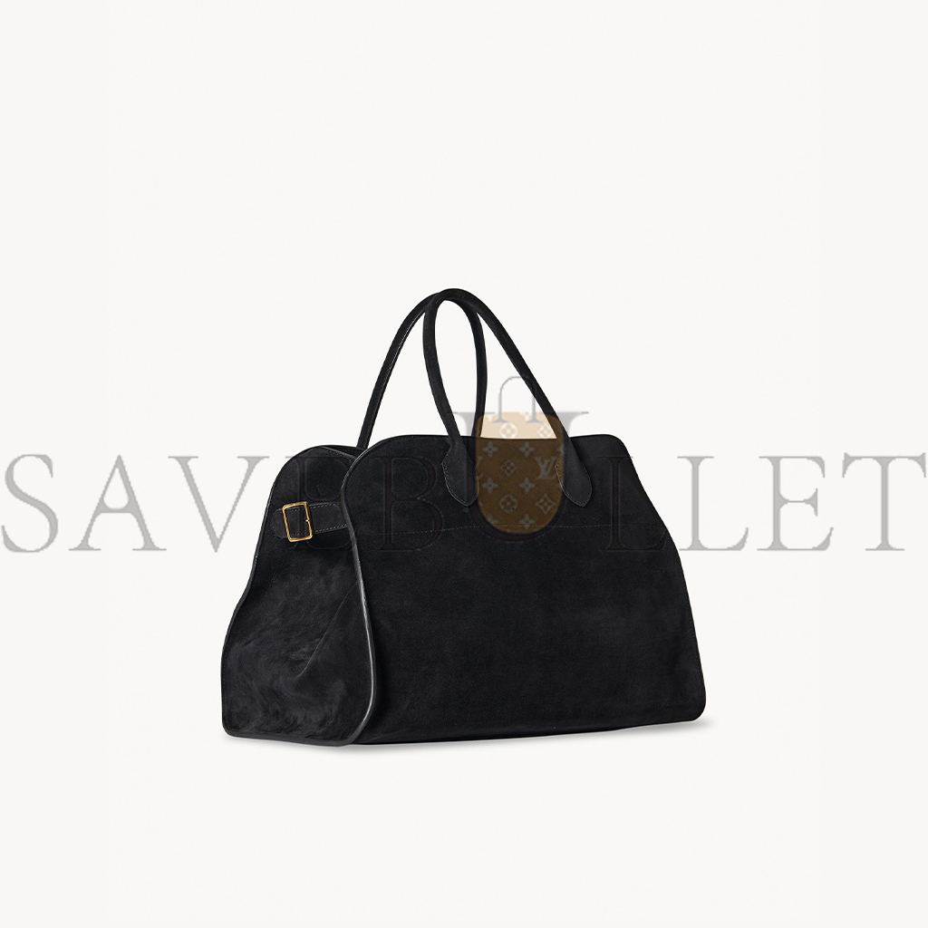 T*e R*w soft margaux 15 bag in suede black w1255l25blsg (38*28*23cm)
