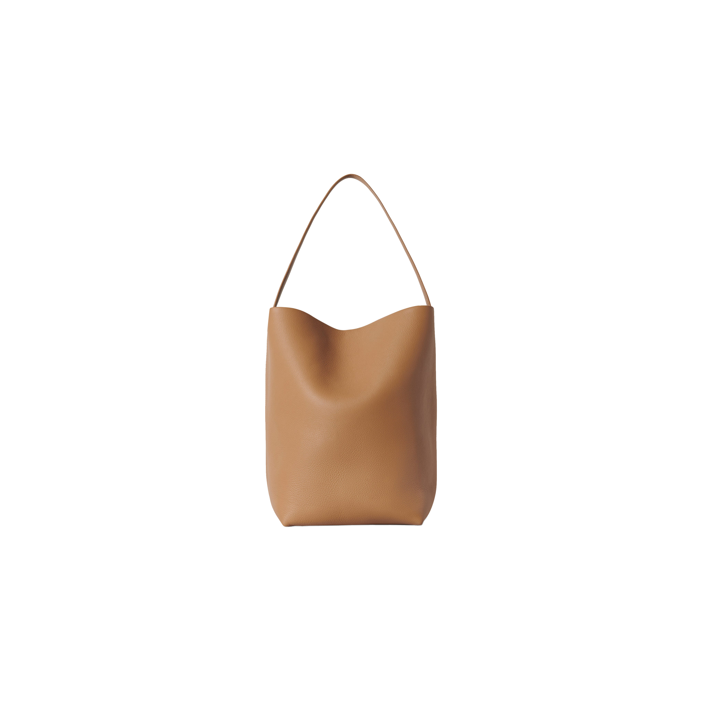 T*e R*w large ns park tote bag in leather cinnamon w1273l129cmon (43*38*20cm)