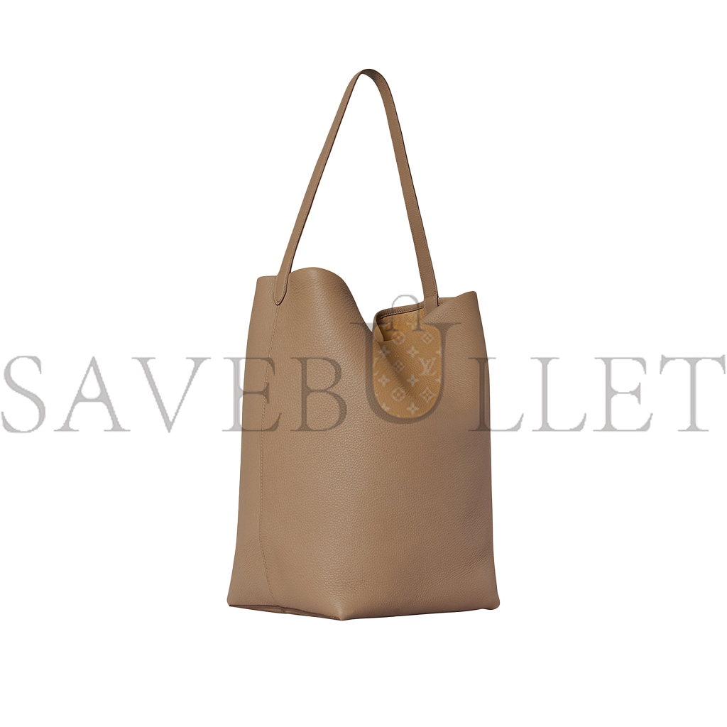 T*e R*w large ns park tote bag in leather dark taupe w1273l129dtpl (43*38*20cm)