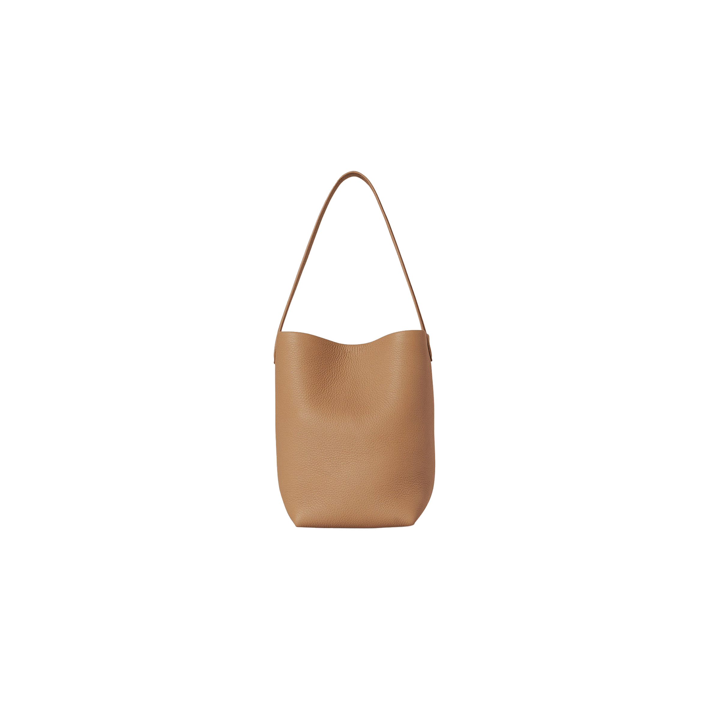 T*e R*w small ns park tote bag in leather cinnamon w1314l129cmon (25*22*12cm)