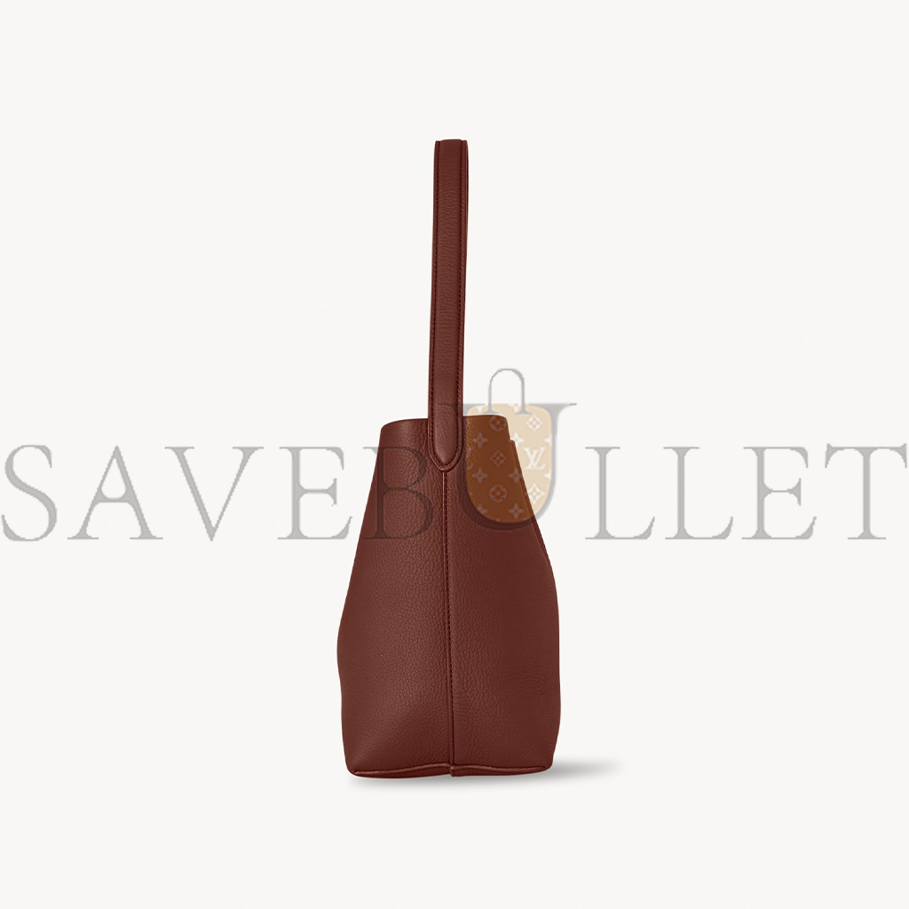 T*e R*w small ns park tote in leather cognac w1314l133cgnpl (25*22*12cm)