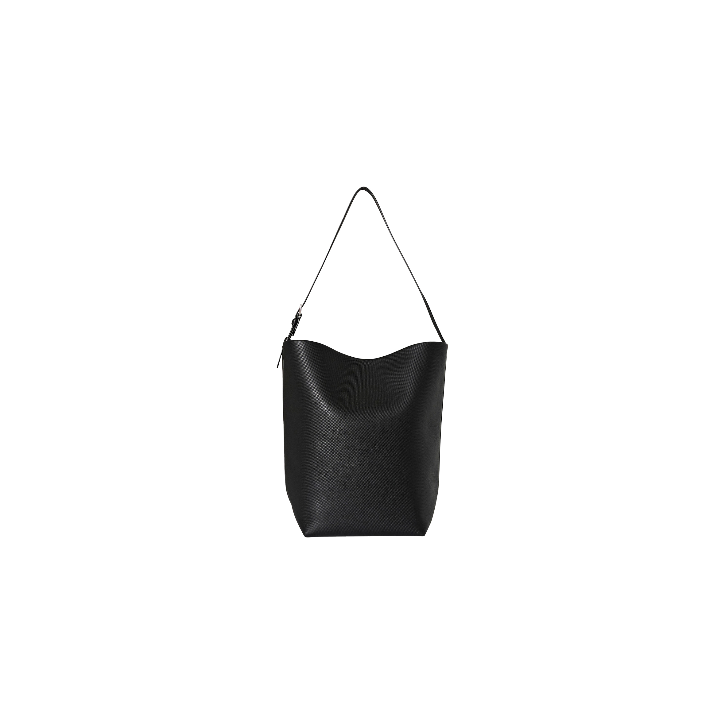 T*e R*w large ns shoulder bag in leather black w1587l72sblpl (33*28*15cm)