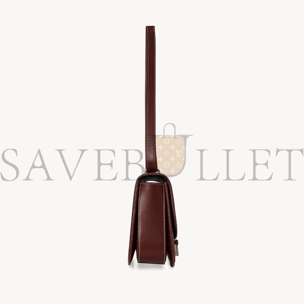 T*e R*w sofia 8.75 shoulder bag in leather cherry wood w1603l60chywd (22*15*9cm)