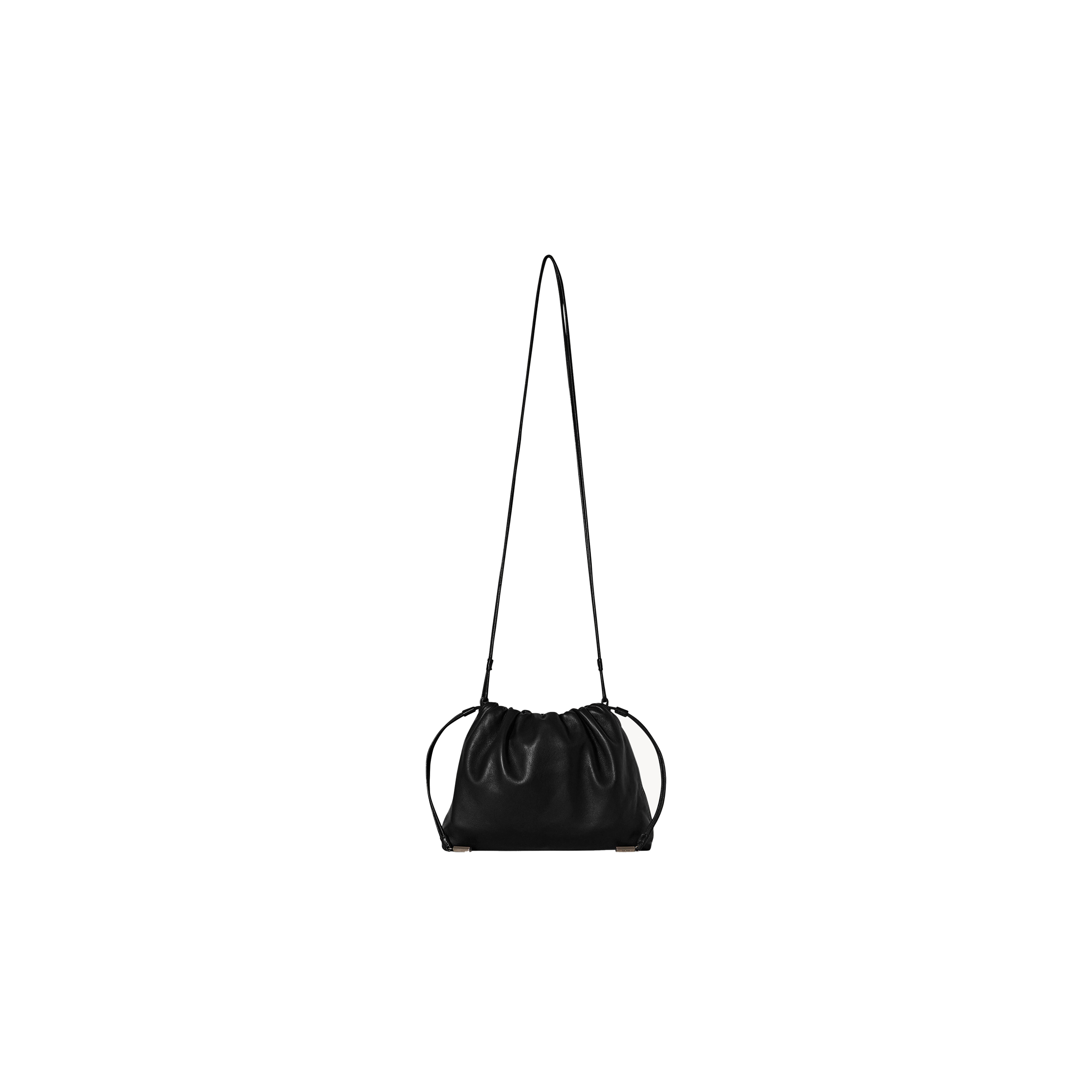 T*e R*w angy bag in leather black w1620l108bag (30*21*7cm)