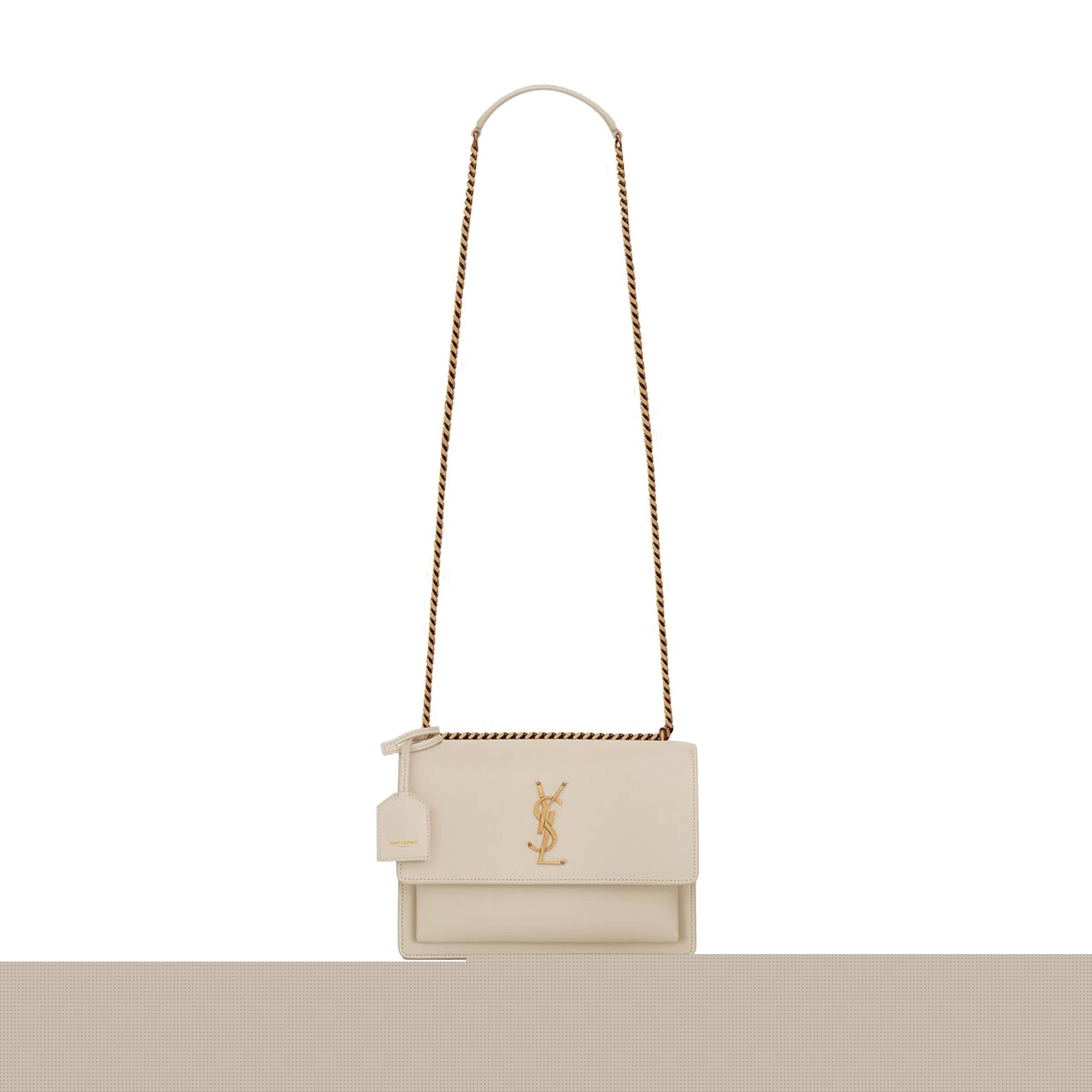 Y*L sunset medium chain bag in smooth leather 442906d420w9207 (22*16*6.5cm)