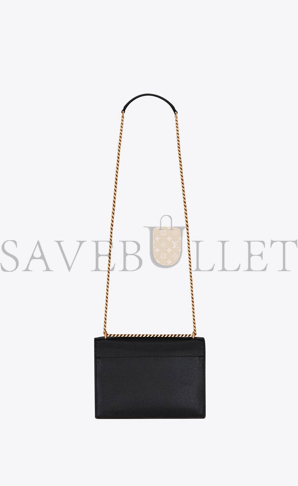 Y*L sunset medium chain bag in coated bark leather 442906h3z0w1000 (22*16*6.5cm)