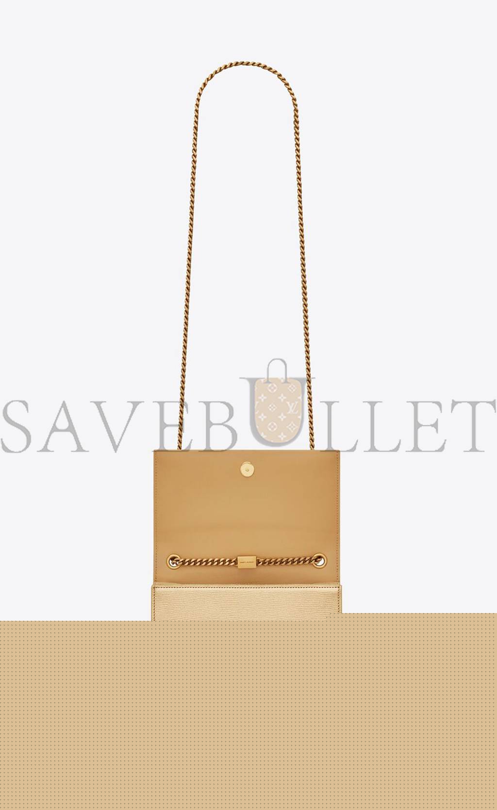 Y*L small kate chain bag in metallized leather 469390aaakt8030 (20*12.5*5cm)