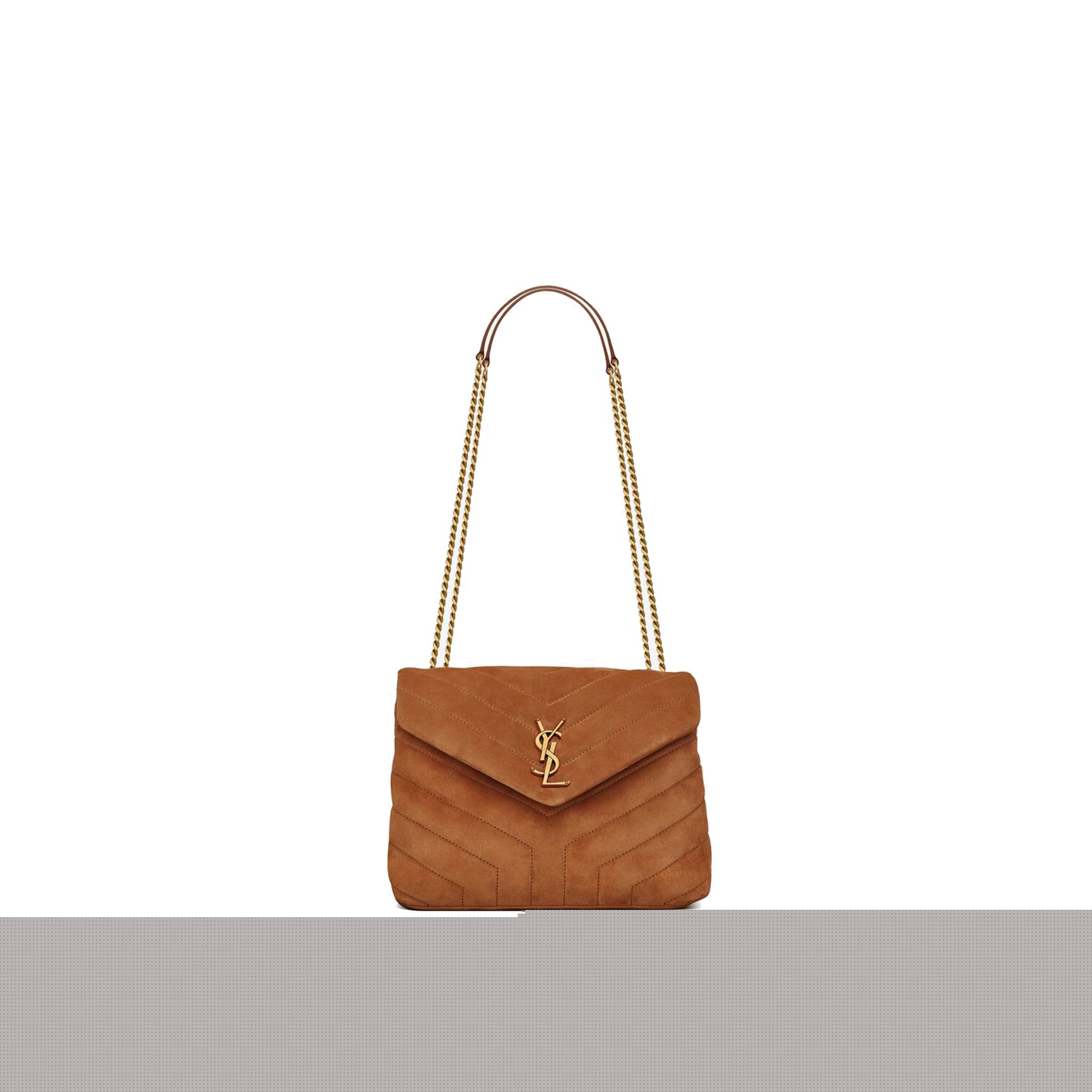 Y*L loulou small chain bag in quilted suede 4946991u8c77761 (23*17*9cm)