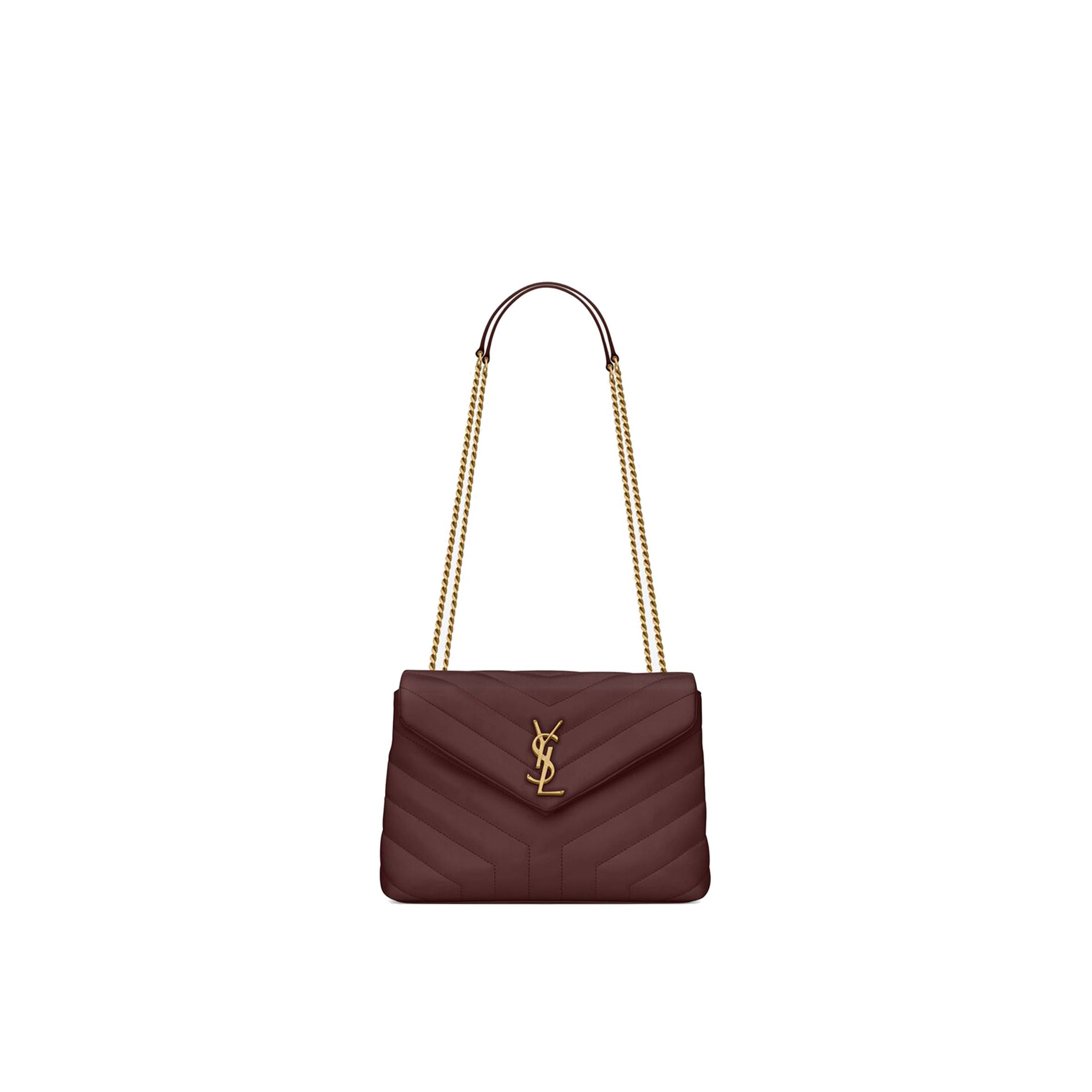 Y*L loulou small chain bag in quilted "y" leather 494699dv7276475 (23*17*9cm)