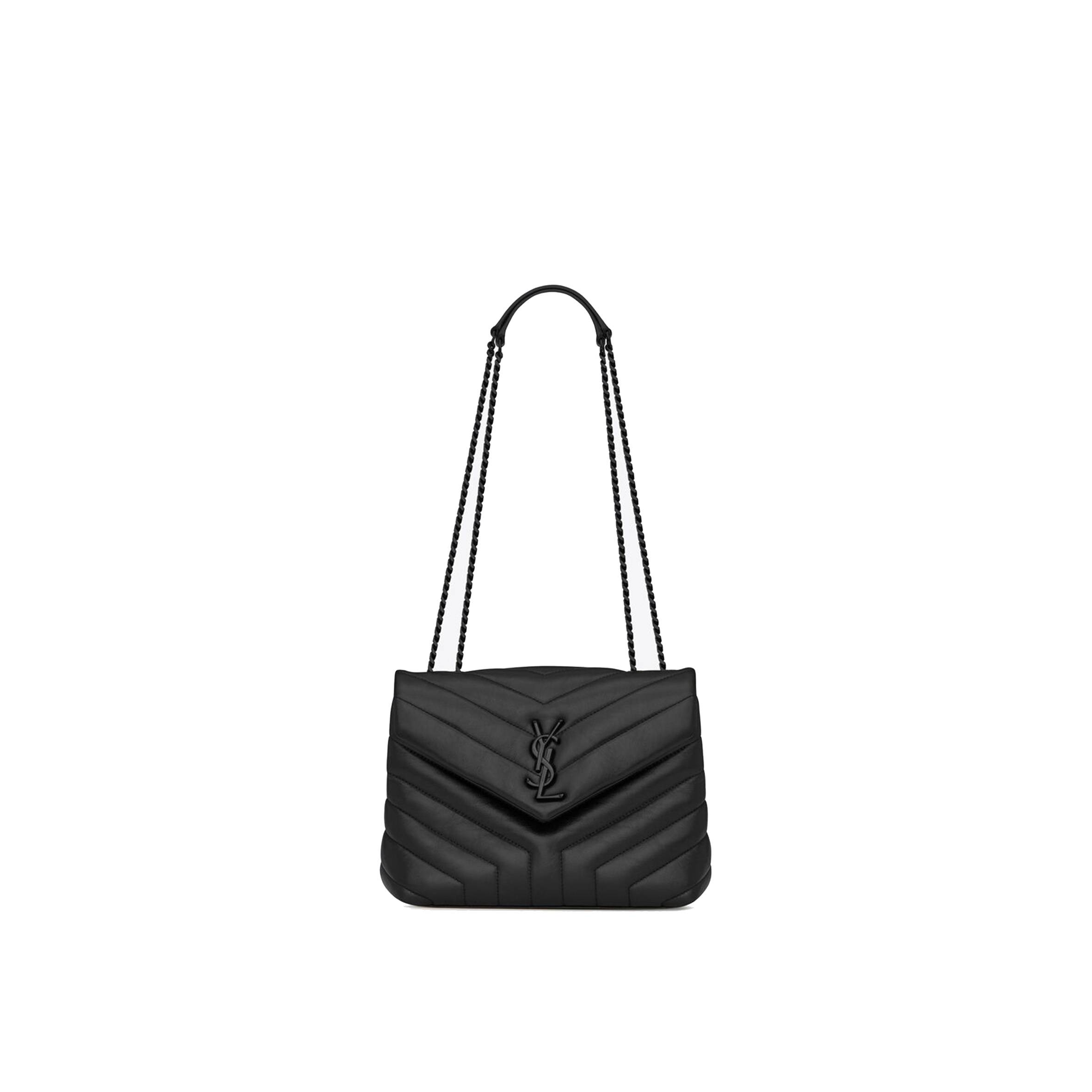 Y*L loulou small chain bag in quilted "y" leather 494699dv7281000 (23*17*9cm)