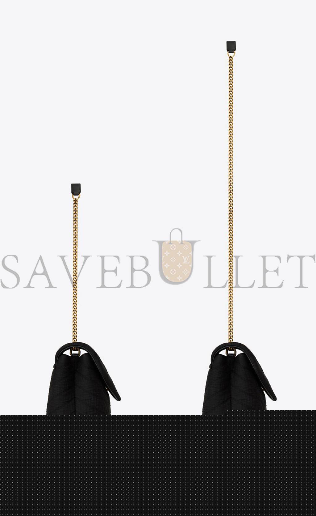 Y*L loulou small in quilted "y" cotton 494699fabq91000 (23*17*9cm)