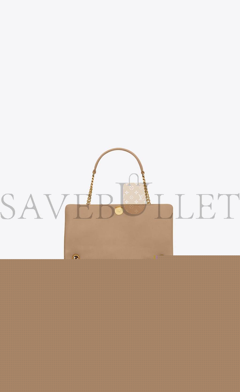 Y*L jamie medium chain bag in lambskin and suede 515821copp72646 (25*15*7.5cm)